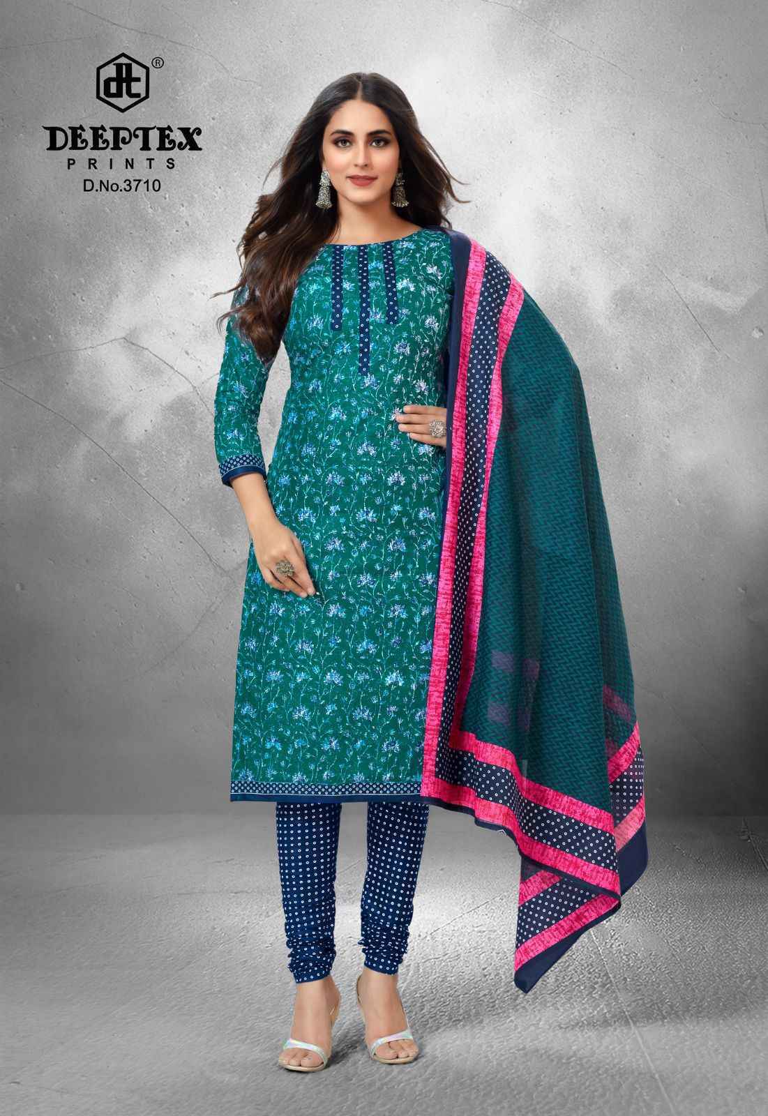 Deeptex Prints Chief Guest Vol 37 Wholesale Cotton Dress Material ( 15 pcs Catalogue )