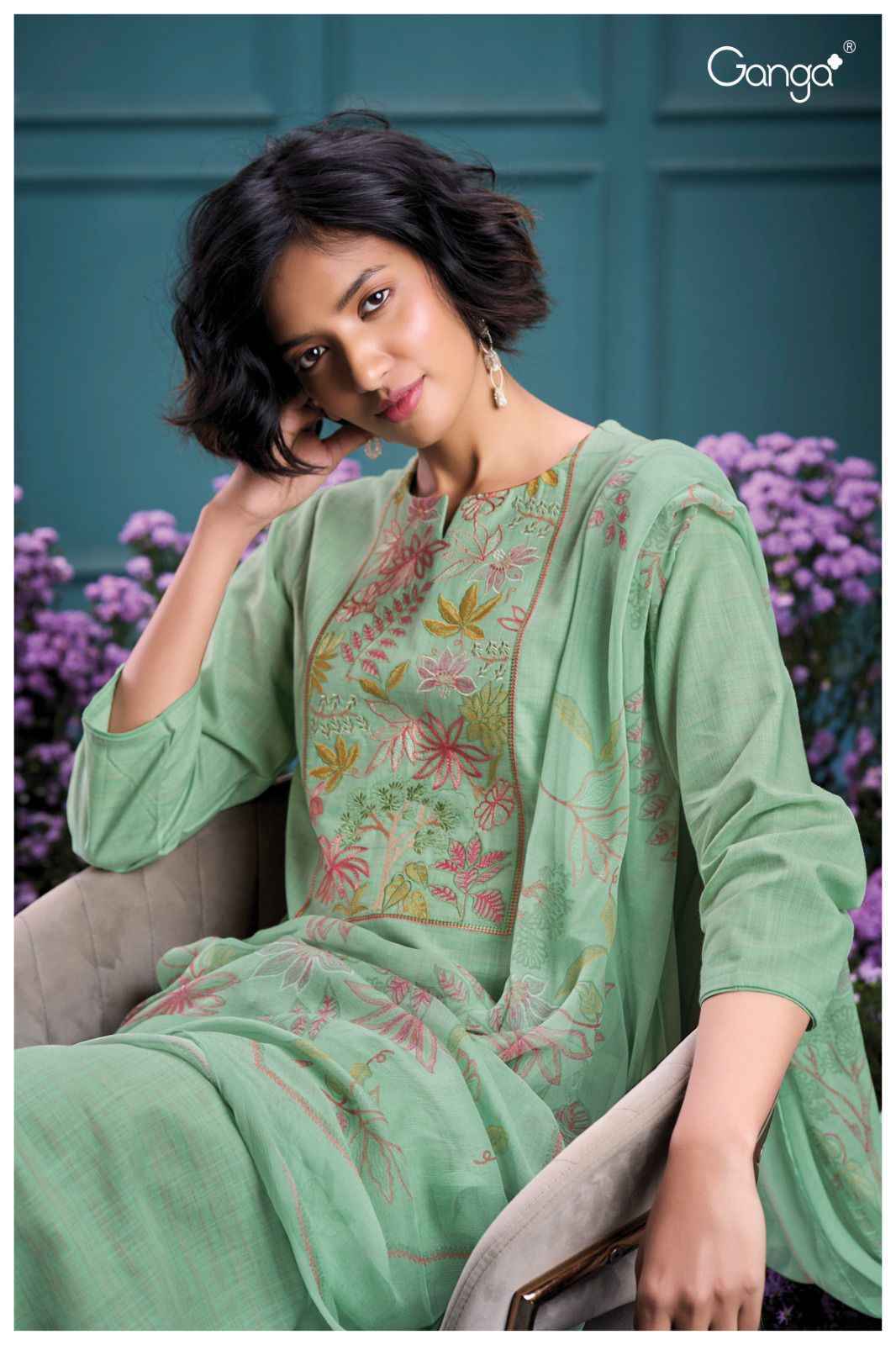 Ganga Gisma S2713 Cotton Salwar Kameez Wholesale Price ( 4 Pcs Catalog )