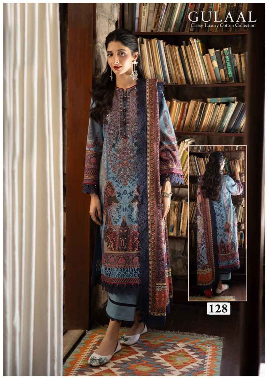 Gulaal Vol 13 Wholesale Cotton Pakistani Dress Material ( 10 pcs Catalogue )