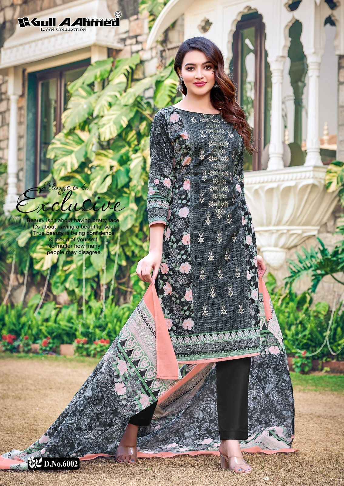 Gull Ahmed Bin Saeed Vol 6 Wholesale Cambric Cotton Dress Material ( 6 Pcs Catalogue )
