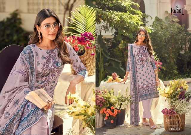 Ishaal Prints Gulmohar Vol 34 Lawn Pakistani Salwar Suits (10 Pc Catalouge )