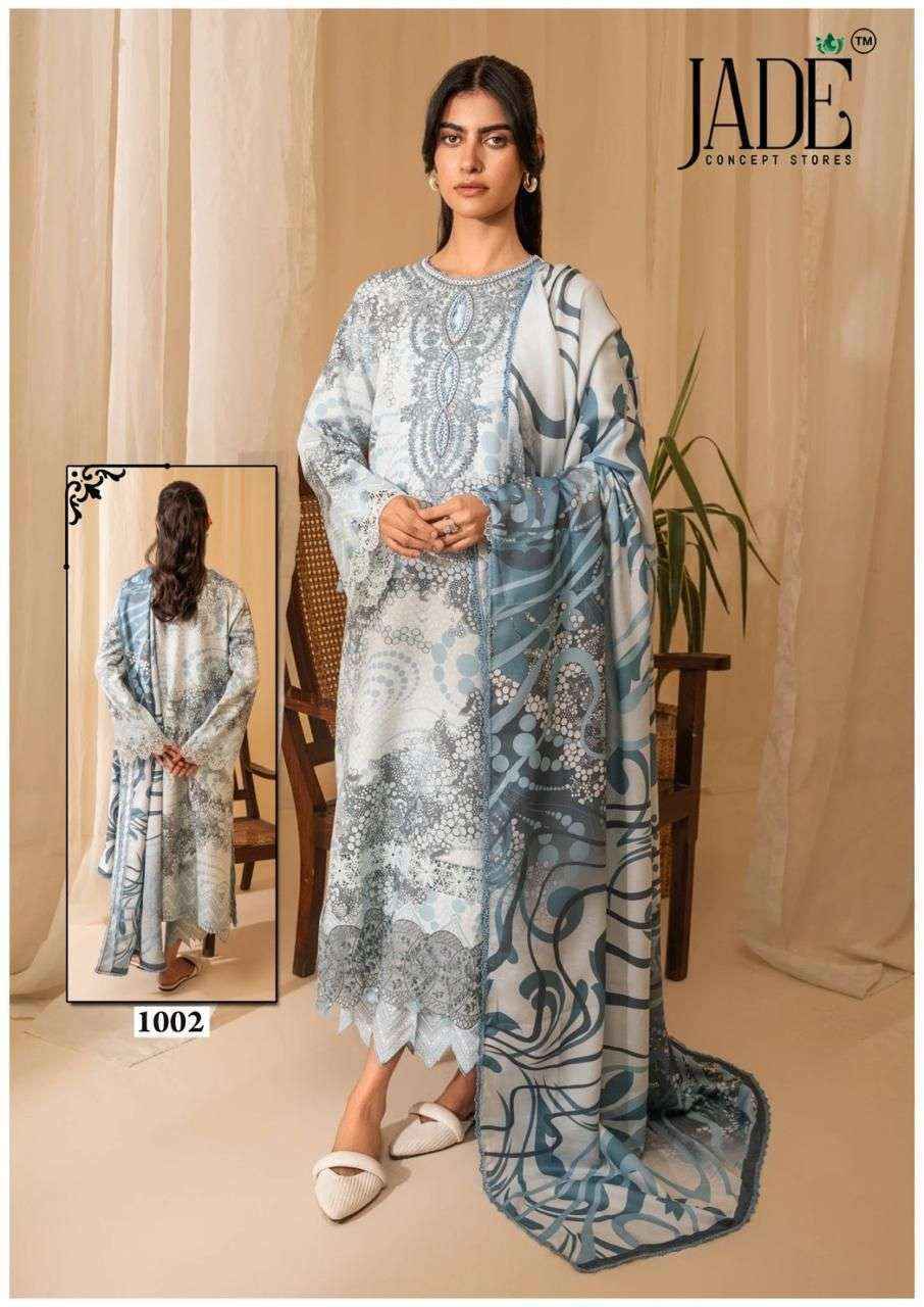 Jade Bin Saeed Heavy Luxury Vol 10 Pakistani Suits Wholesale Price ( 6 pcs Catalogue )