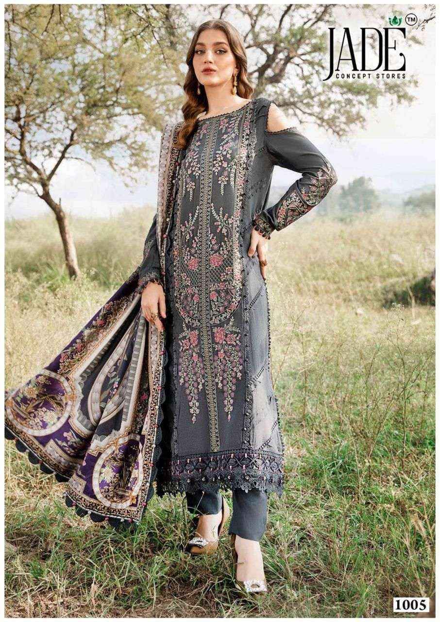 Jade Bin Saeed Heavy Luxury Vol 10 Pakistani Suits Wholesale Price ( 6 pcs Catalogue )
