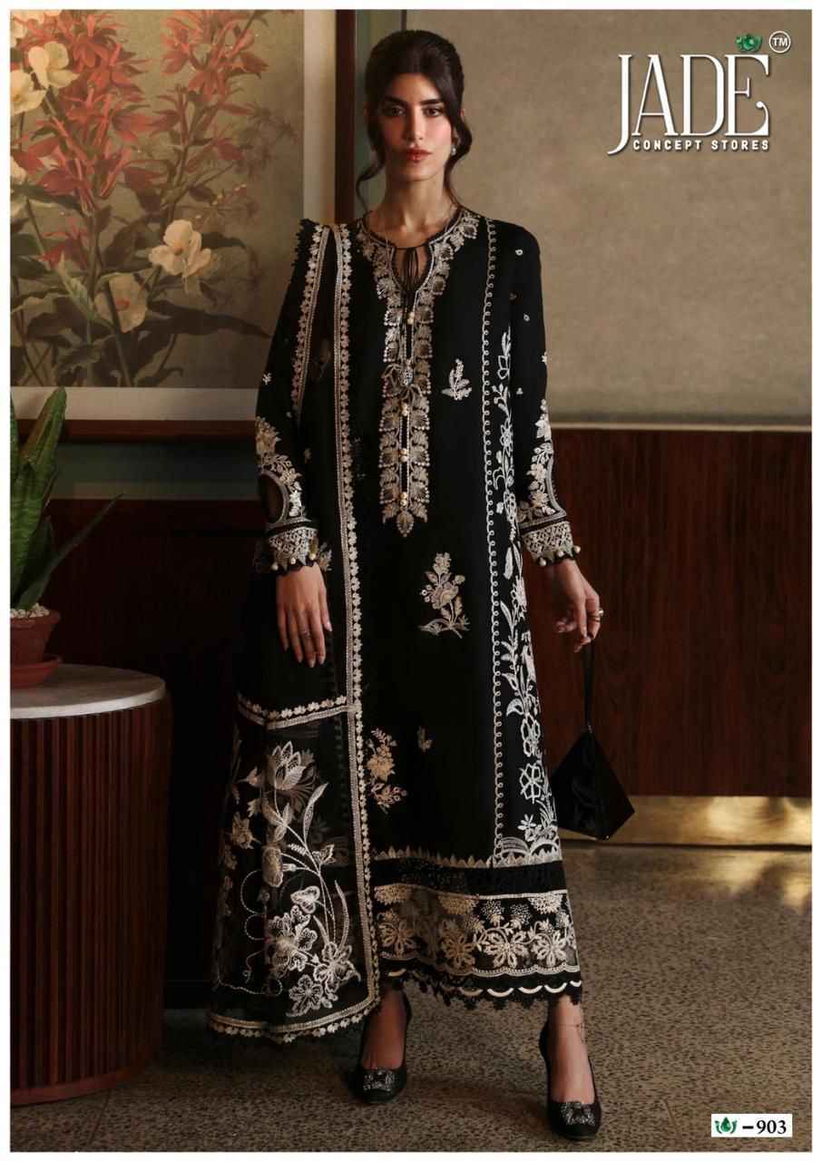 Jade Crimson Vol 9 Cotton Wholesale Pakistani Salwar Kameez ( 6 pc Cataloge )