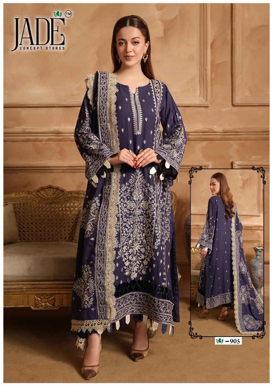 Jade Crimson Vol 9 Cotton Wholesale Pakistani Salwar Kameez ( 6 pc Cataloge )