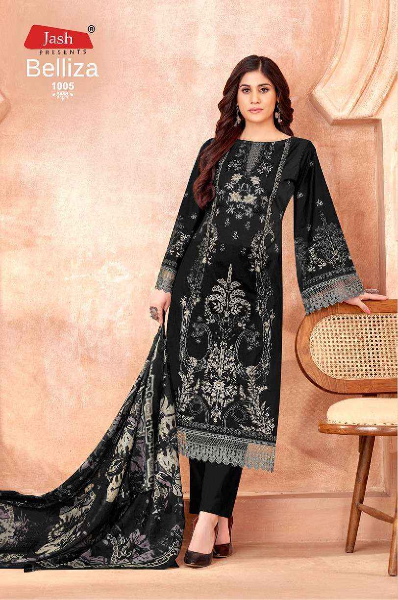 JASH BELLIZA VOL 1 COTTON DIGITAL PRINTS SALWAR KAMEEZ WHOLESALE PRICE ( 10 PCS CATALOG )