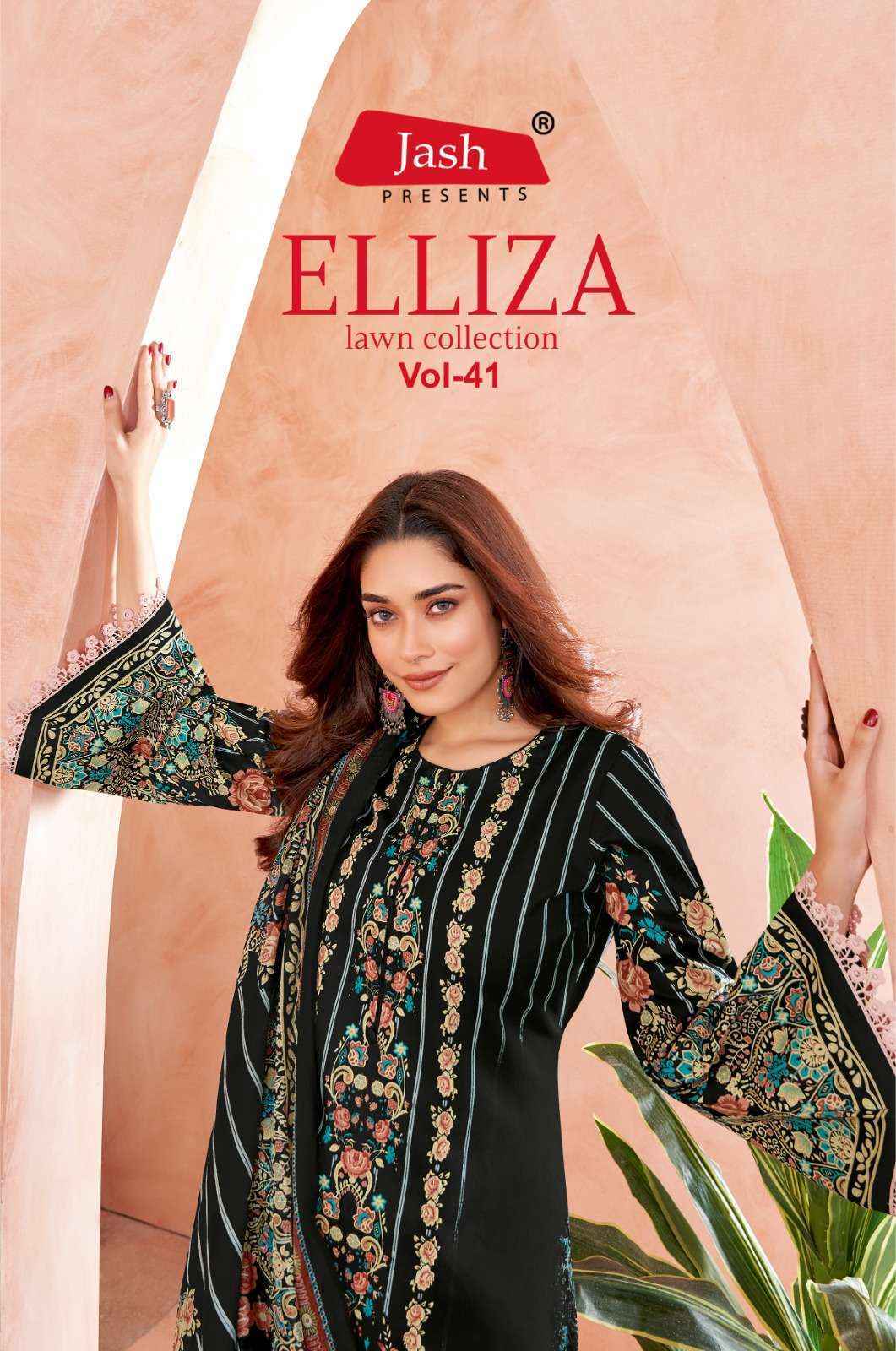 Jash Elliza Vol 41 Suits Wholesale Surat Market ( 10 pcs Catalogue )
