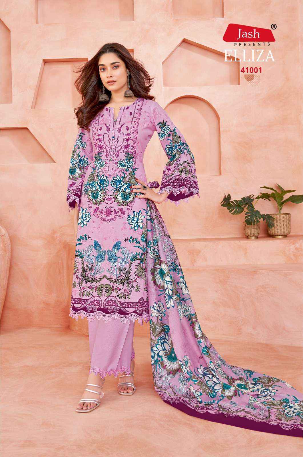 Jash Elliza Vol 41 Suits Wholesale Surat Market ( 10 pcs Catalogue )