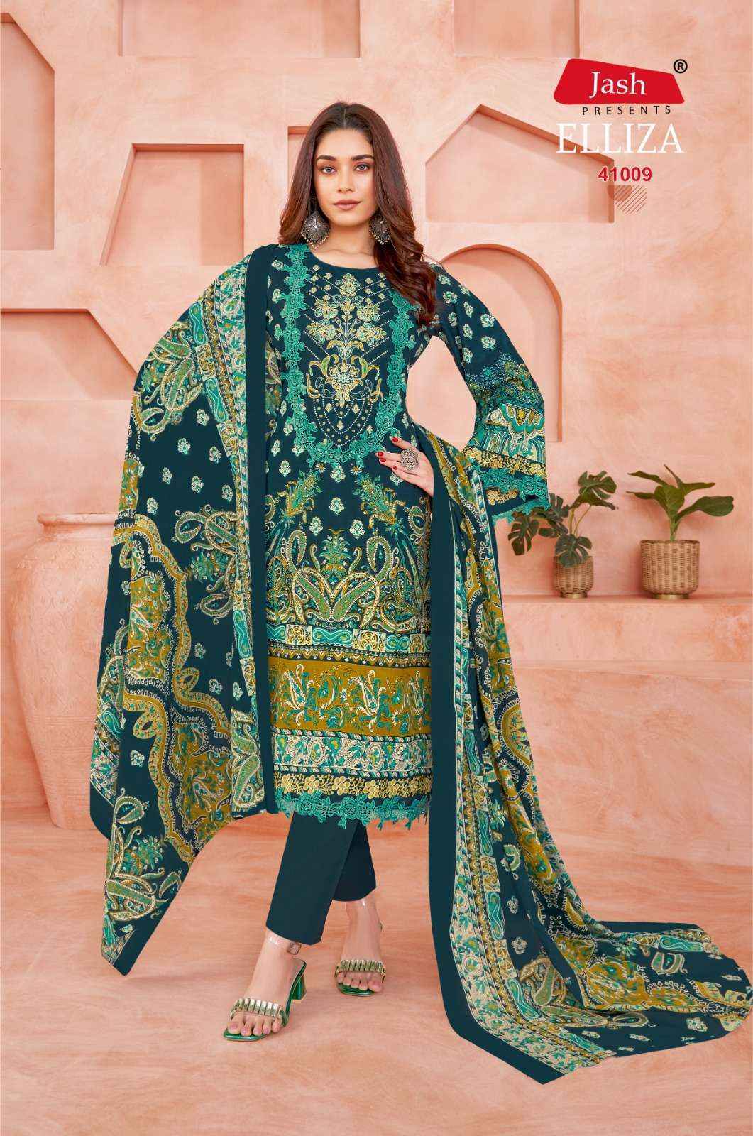 Jash Elliza Vol 41 Suits Wholesale Surat Market ( 10 pcs Catalogue )