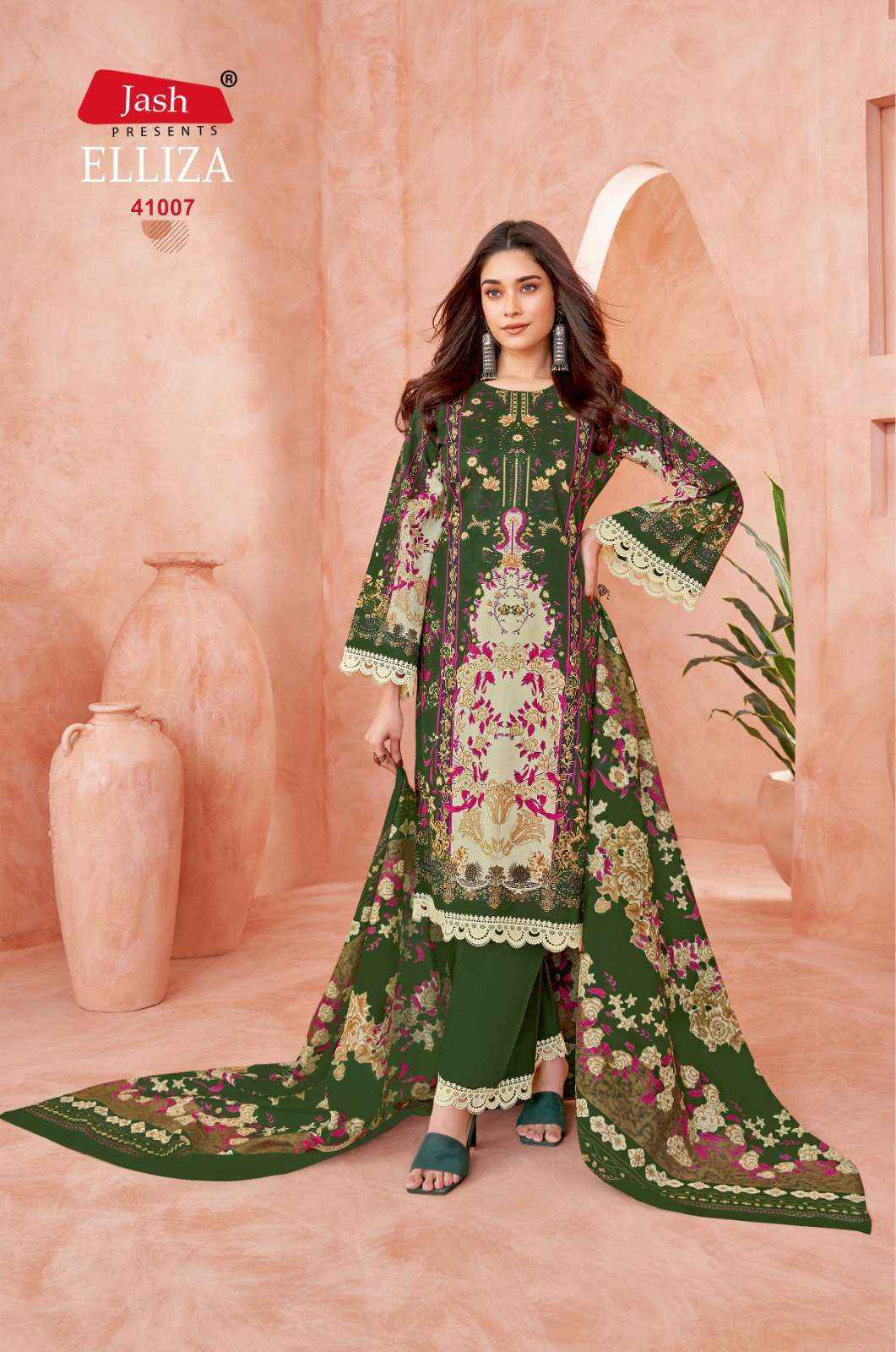 Jash Elliza Vol 41 Suits Wholesale Surat Market ( 10 pcs Catalogue )
