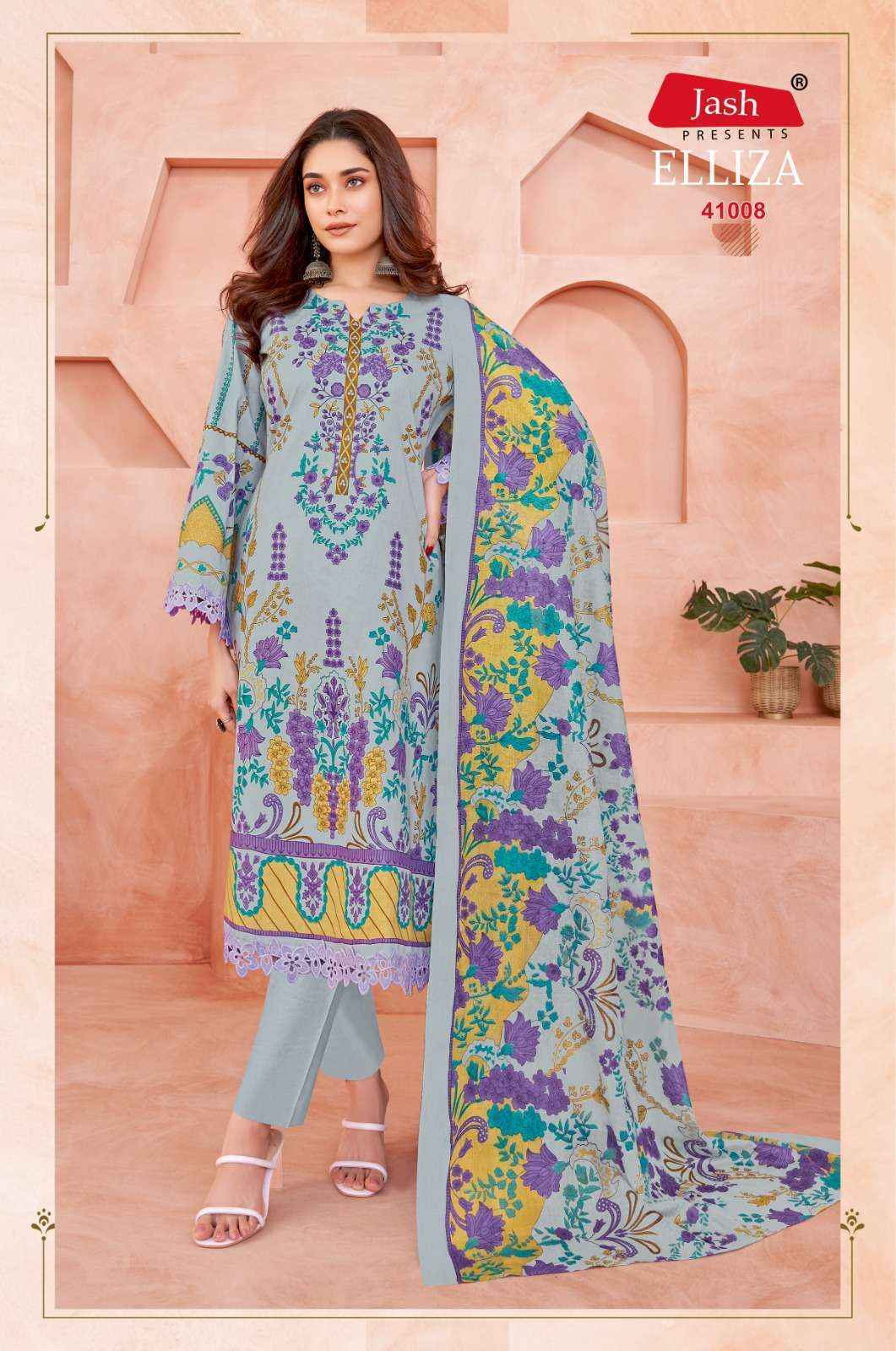 Jash Elliza Vol 41 Suits Wholesale Surat Market ( 10 pcs Catalogue )
