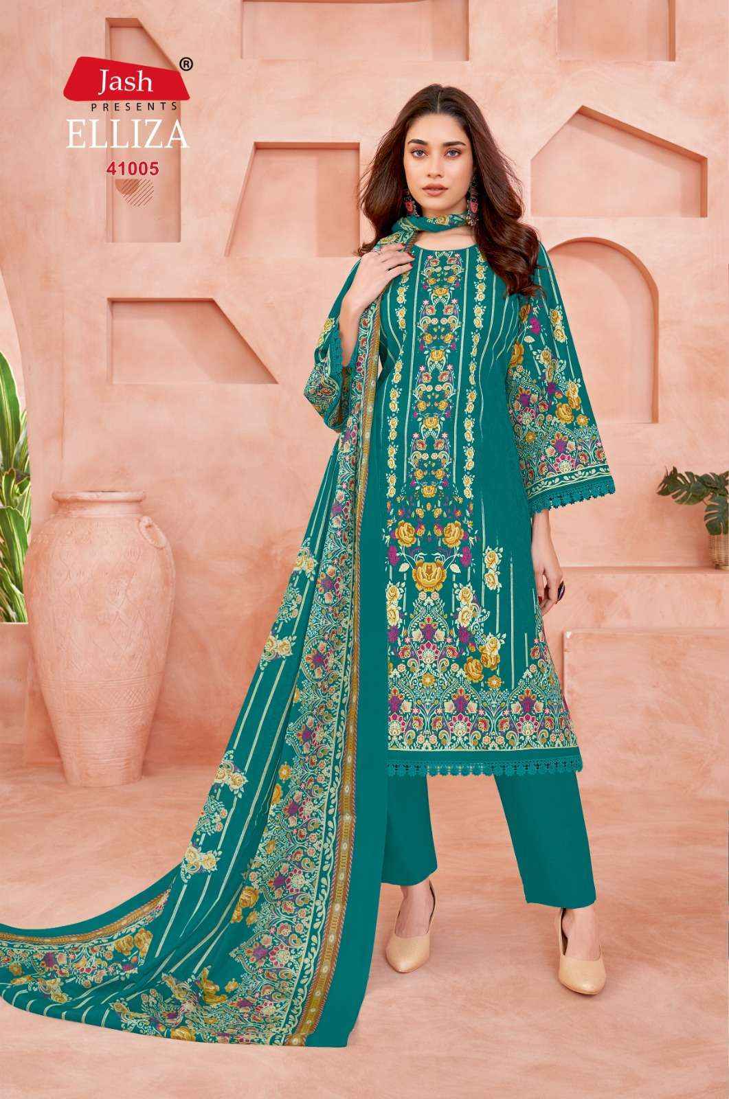 Jash Elliza Vol 41 Suits Wholesale Surat Market ( 10 pcs Catalogue )