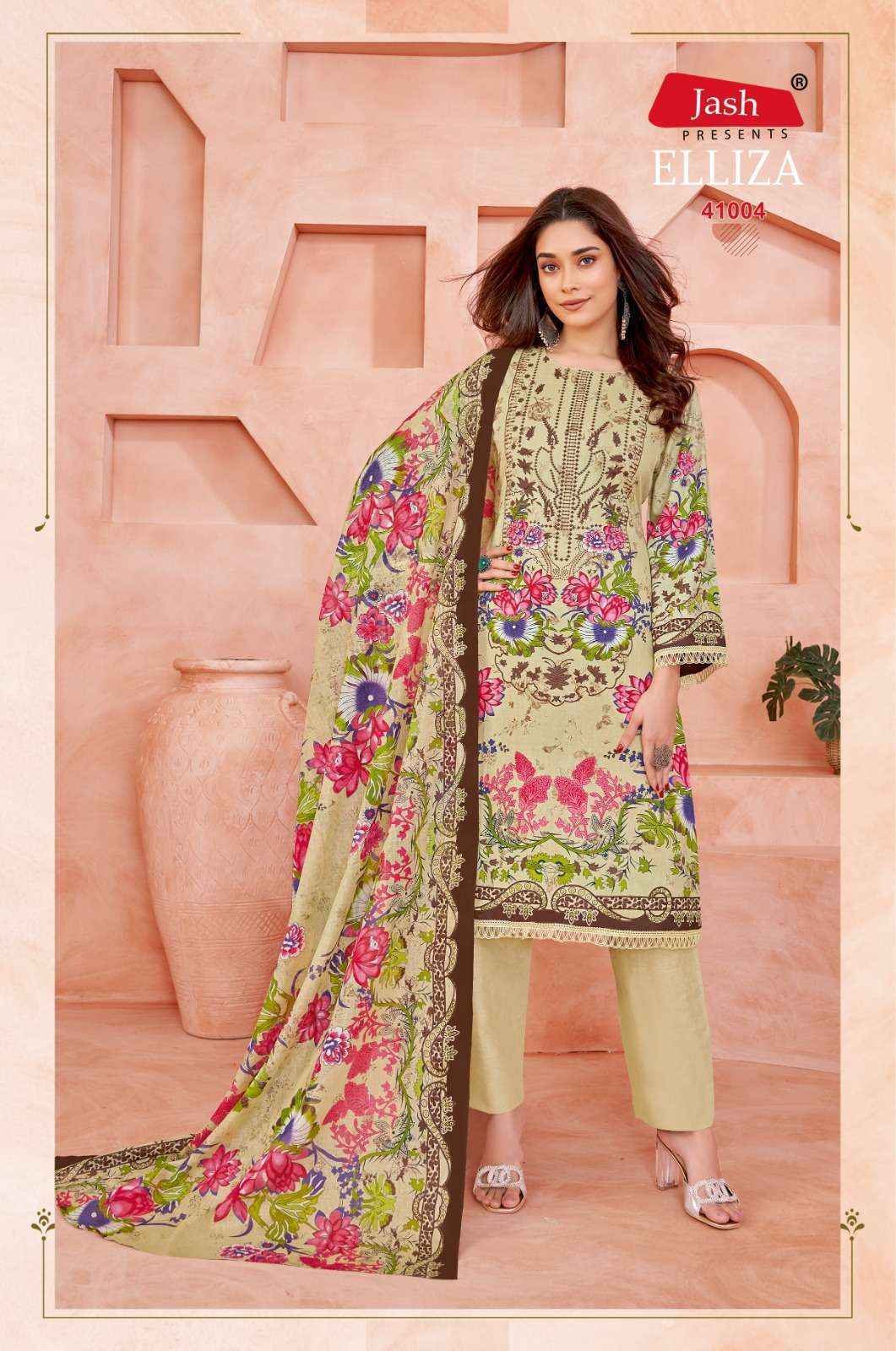 Jash Elliza Vol 41 Suits Wholesale Surat Market ( 10 pcs Catalogue )