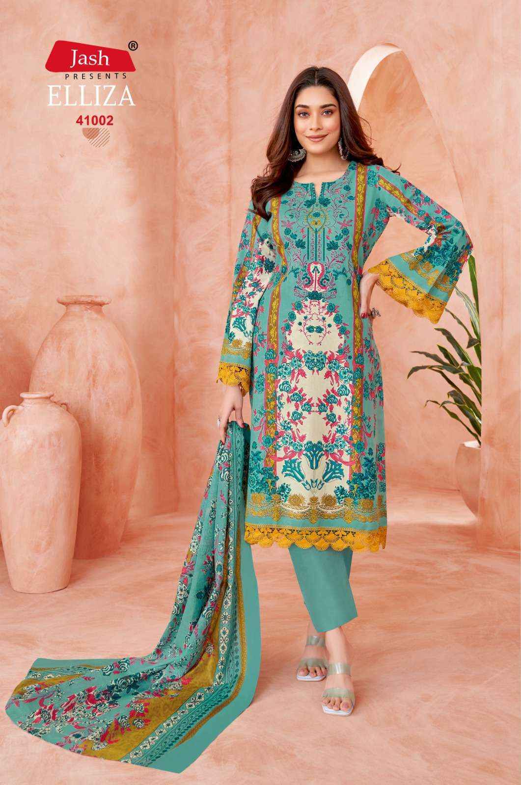 Jash Elliza Vol 41 Suits Wholesale Surat Market ( 10 pcs Catalogue )