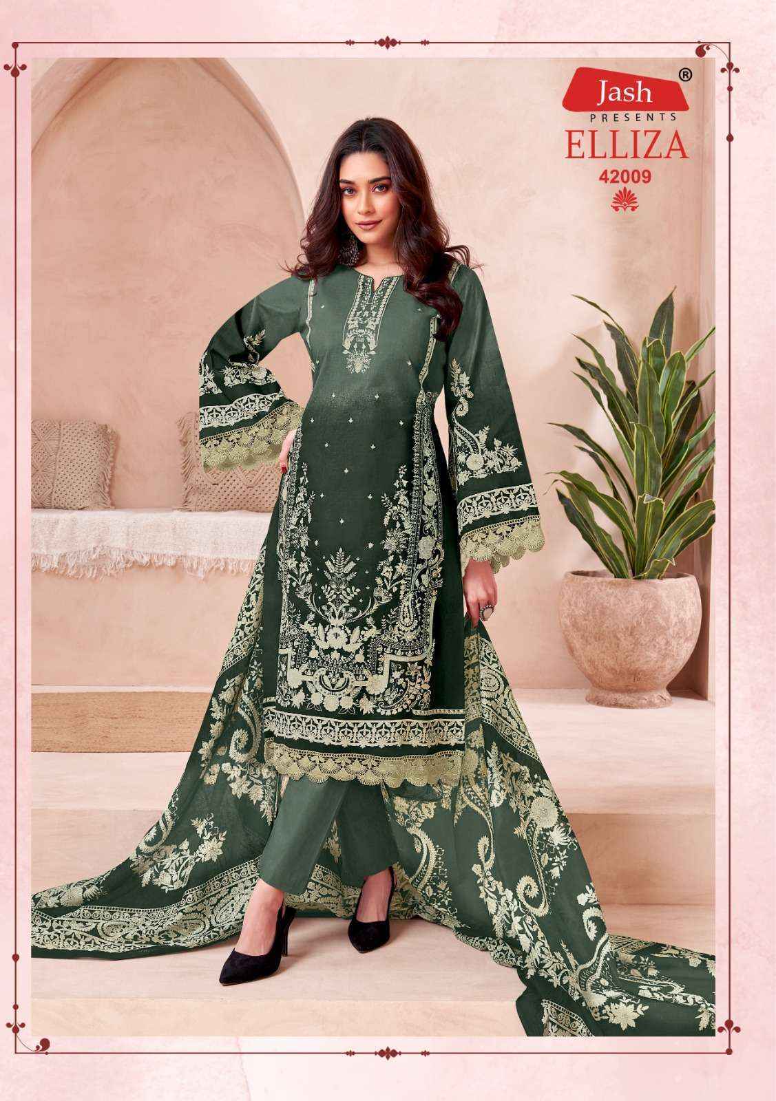 Jash Elliza Vol 42 Wholesale Cotton Dress Material ( 10 pcs Catalogue )