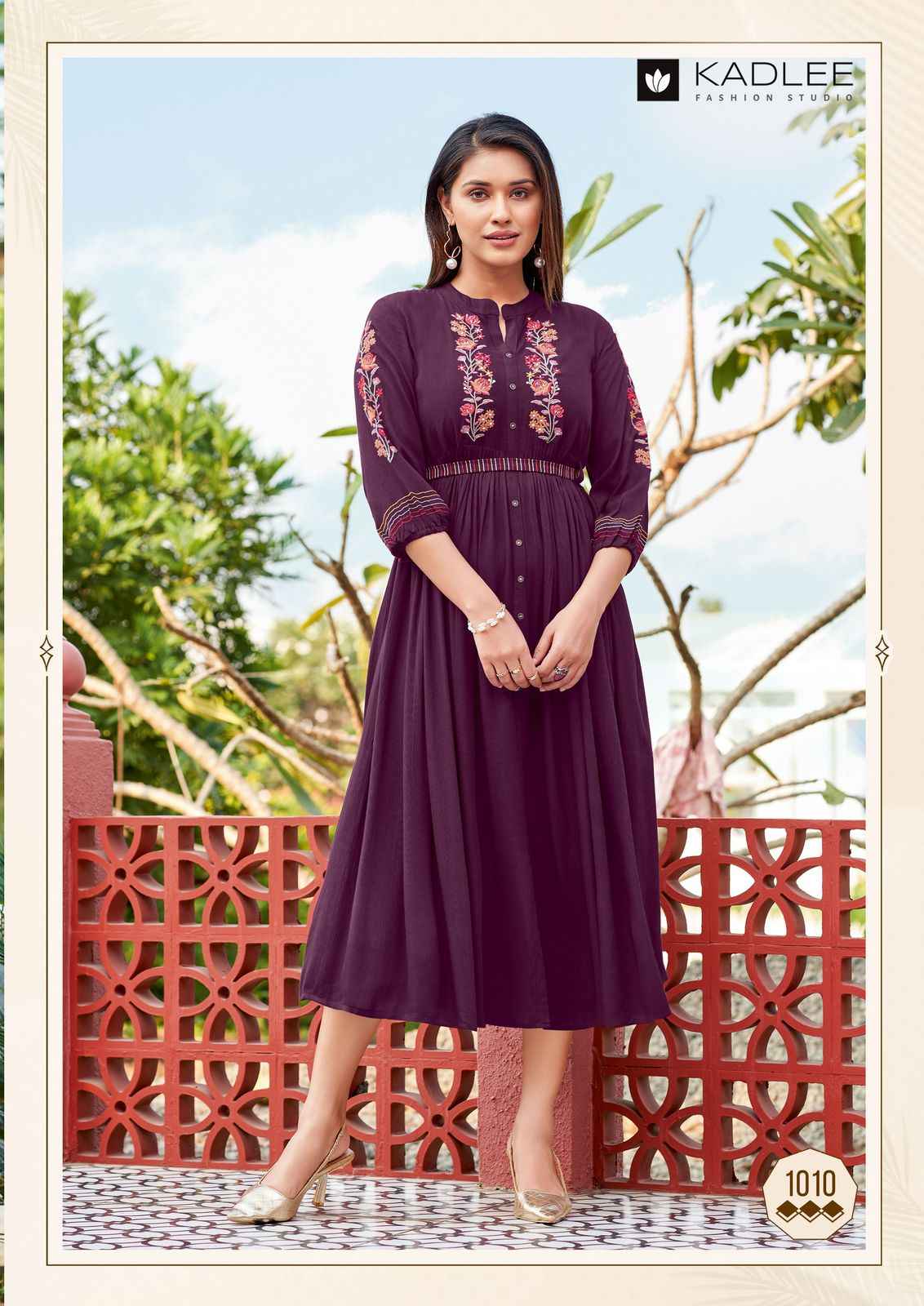 Kadlee Aashmin Vol 2 Wholesale Rayon Kurti Collection ( 6 Pcs Catalogue )