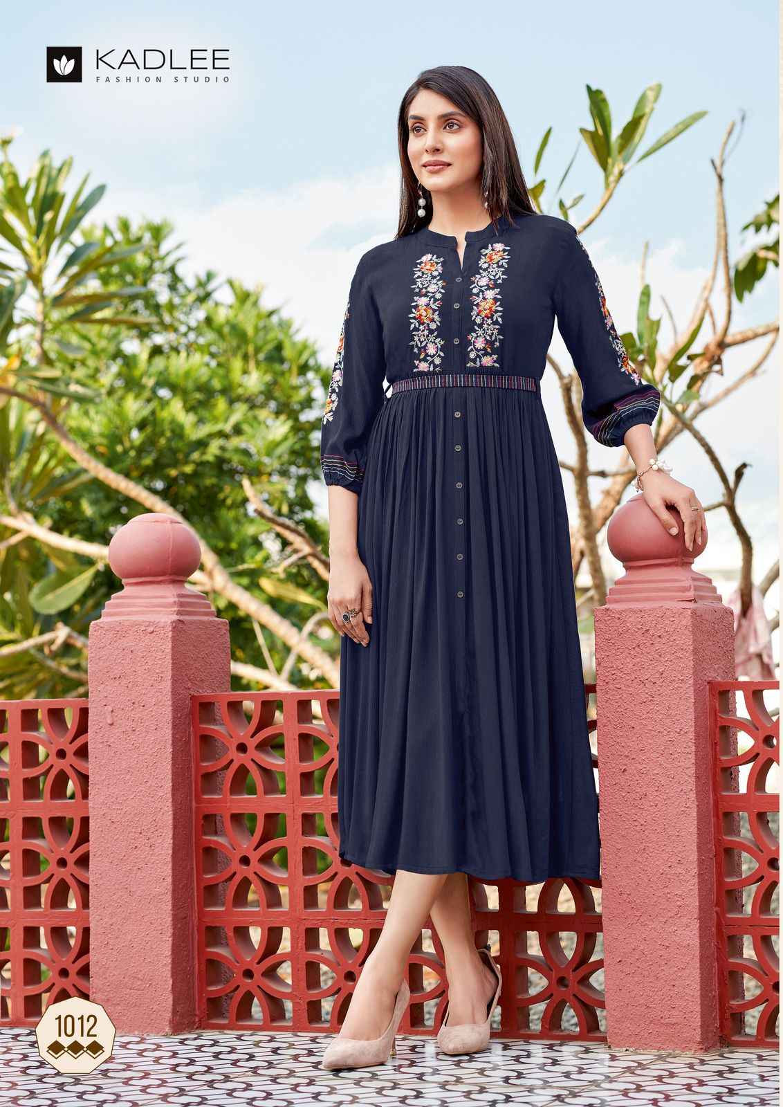 Kadlee Aashmin Vol 2 Wholesale Rayon Kurti Collection ( 6 Pcs Catalogue )
