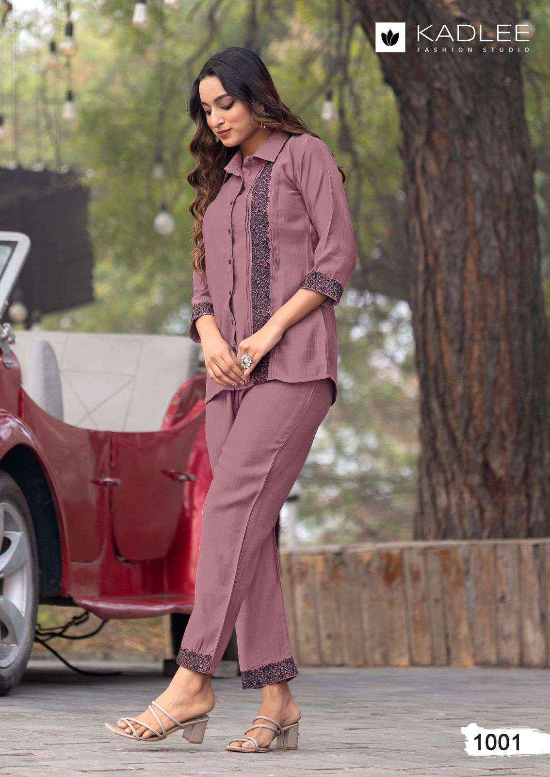 Kadlee High Touch Viscouse Co ord Set Wholesale Price ( 6 Pcs Catalog )