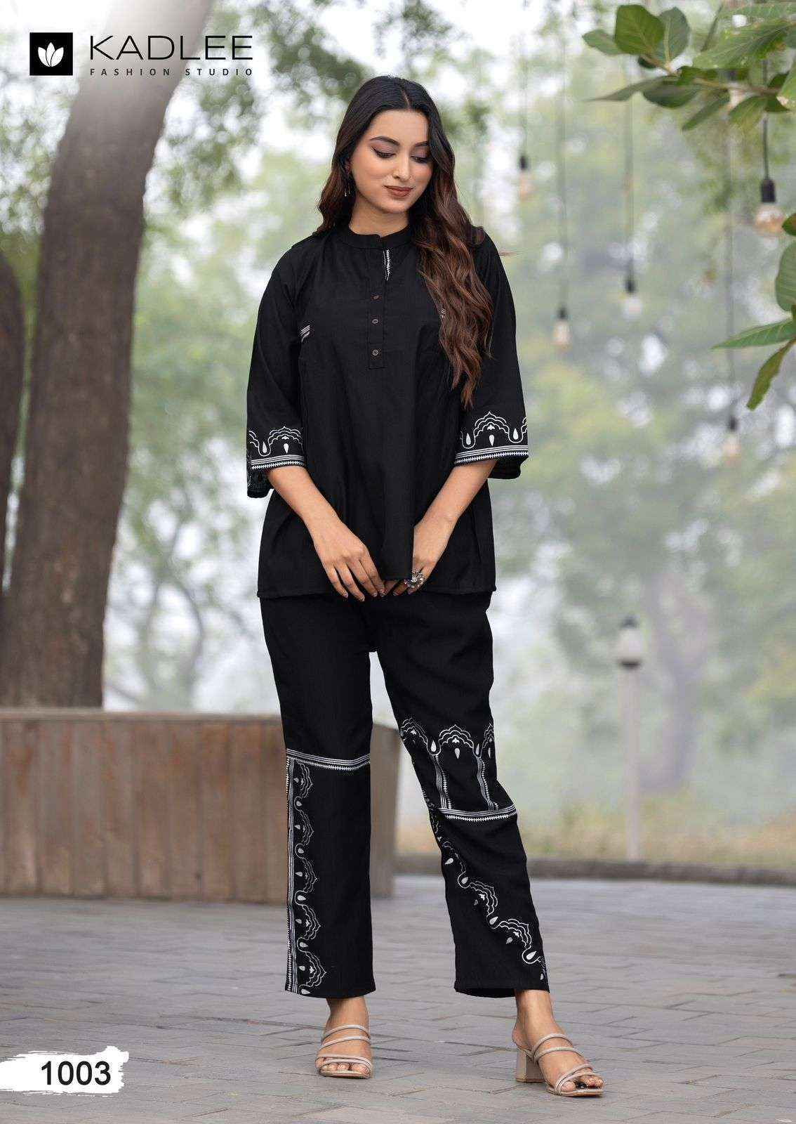 Kadlee High Touch Viscouse Co ord Set Wholesale Price ( 6 Pcs Catalog )