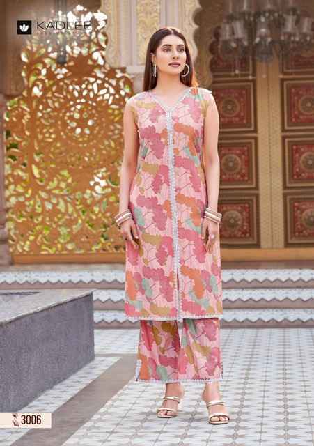 Kadlee Saavi Rayon Kurti With Bottom Set Wholesale Price ( 6 Pcs Catalog )