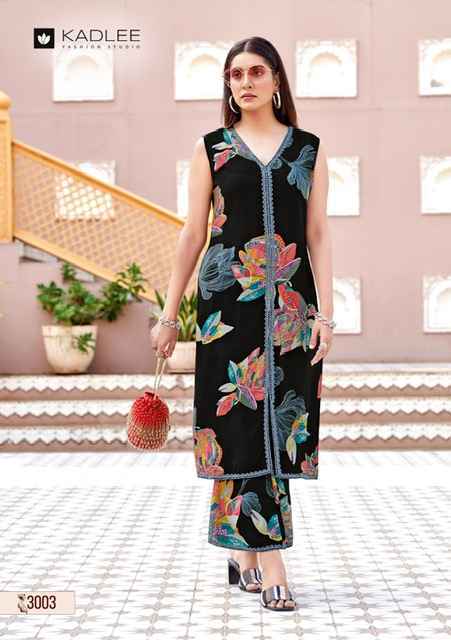 Kadlee Saavi Rayon Kurti With Bottom Set Wholesale Price ( 6 Pcs Catalog )