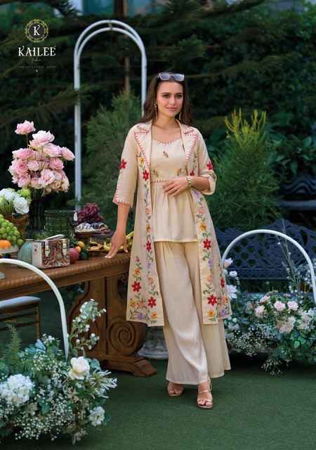 Kailee Fashion Bloom Viscouse Kurti Set Wholesale Price ( 4 Pcs Catalog )