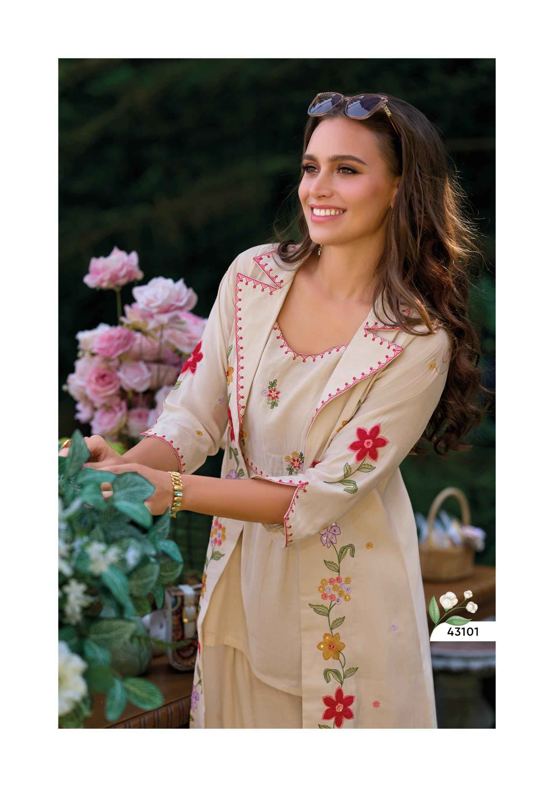 Kailee Fashion Bloom Viscouse Kurti Set Wholesale Price ( 4 Pcs Catalog )