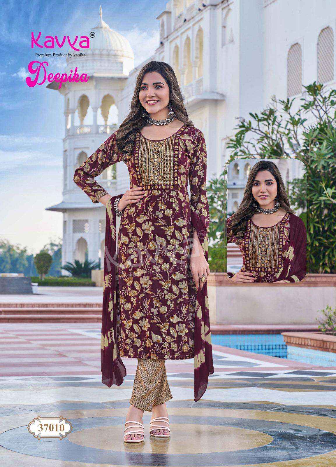 Kavya Deepika Vol-37 Readymade Suit At Wholesale Price ( 10 Pcs Catalogue )