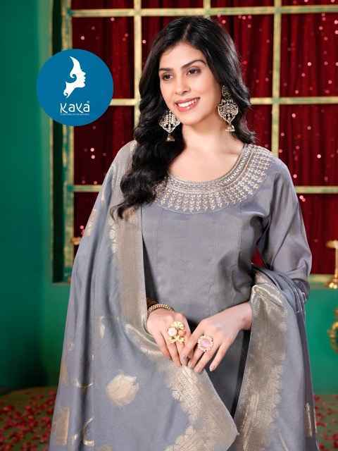 Kaya Nikhar Roman Shimmer Kurti Combo Set Wholesale Price ( 6 Pcs Catalog )