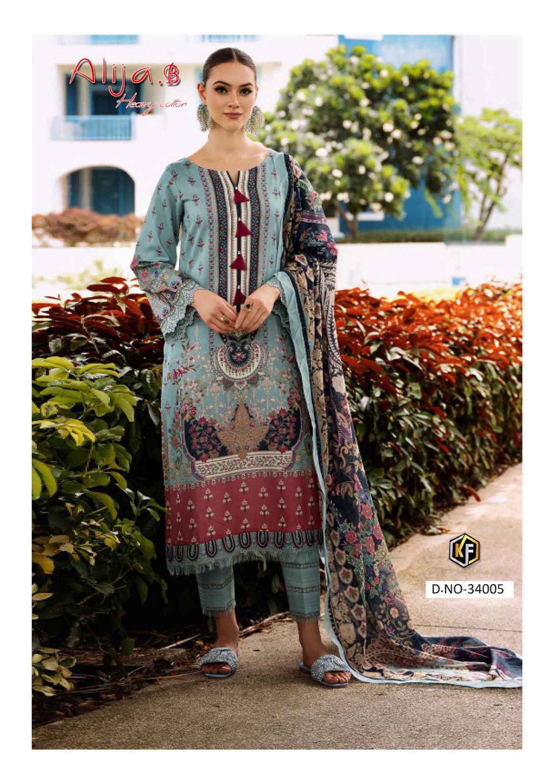 Keval Fab Alija B Vol 34 Wholesale Cotton Dress Material Wholesale Price ( 6 pcs Catalogue )