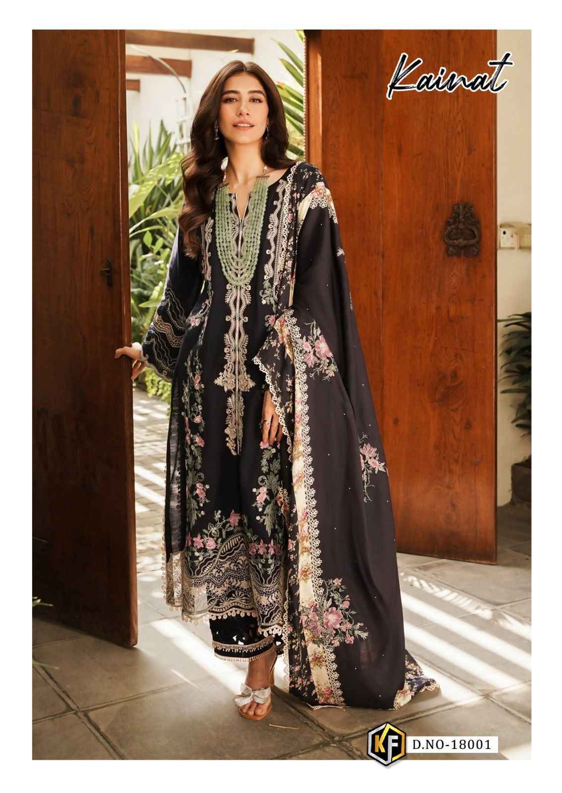 Keval Fab Kainat Vol 18 Wholesale Lawn Cotton Dress Material ( 6 pcs Catalogue )