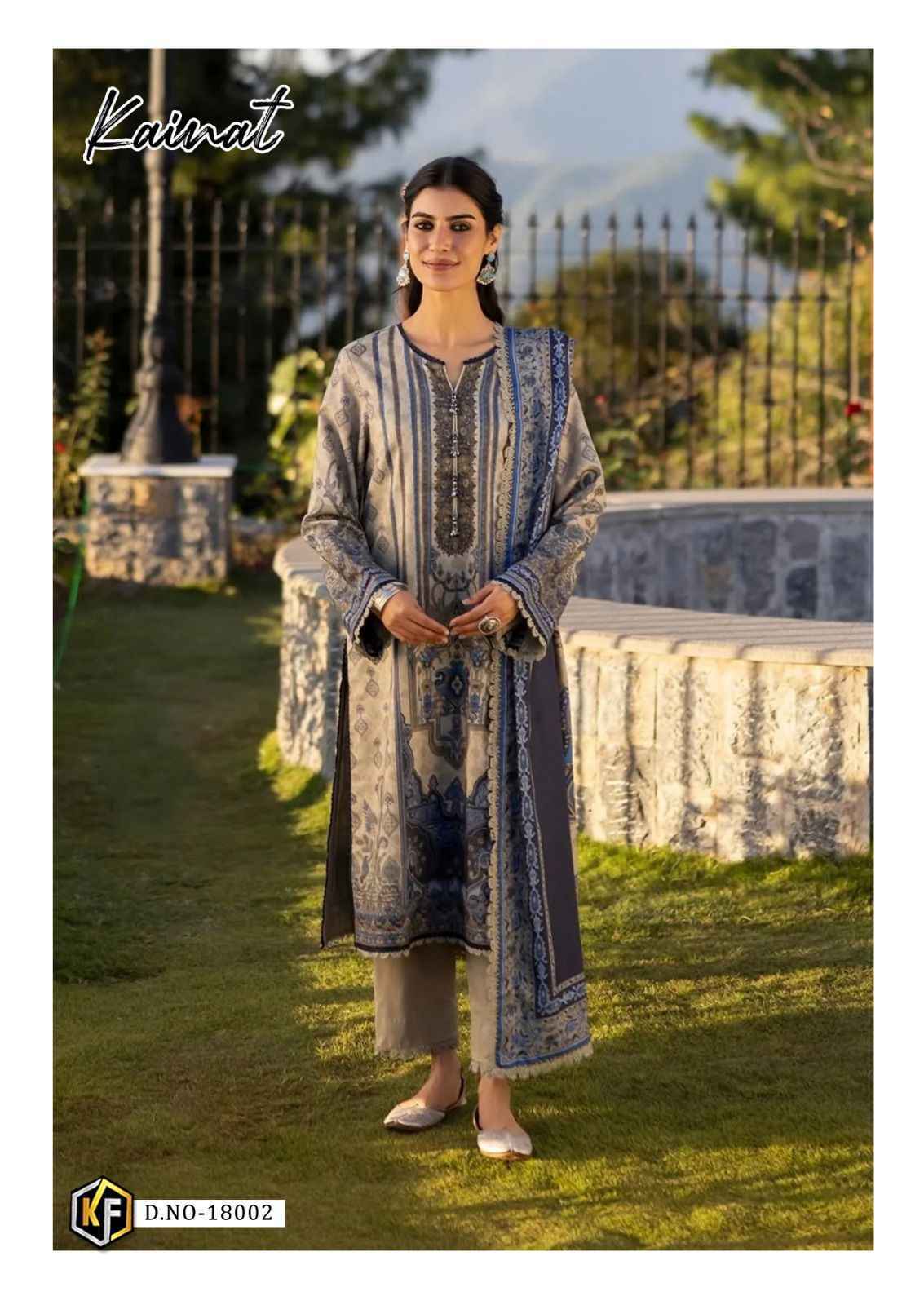 Keval Fab Kainat Vol 18 Wholesale Lawn Cotton Dress Material ( 6 pcs Catalogue )