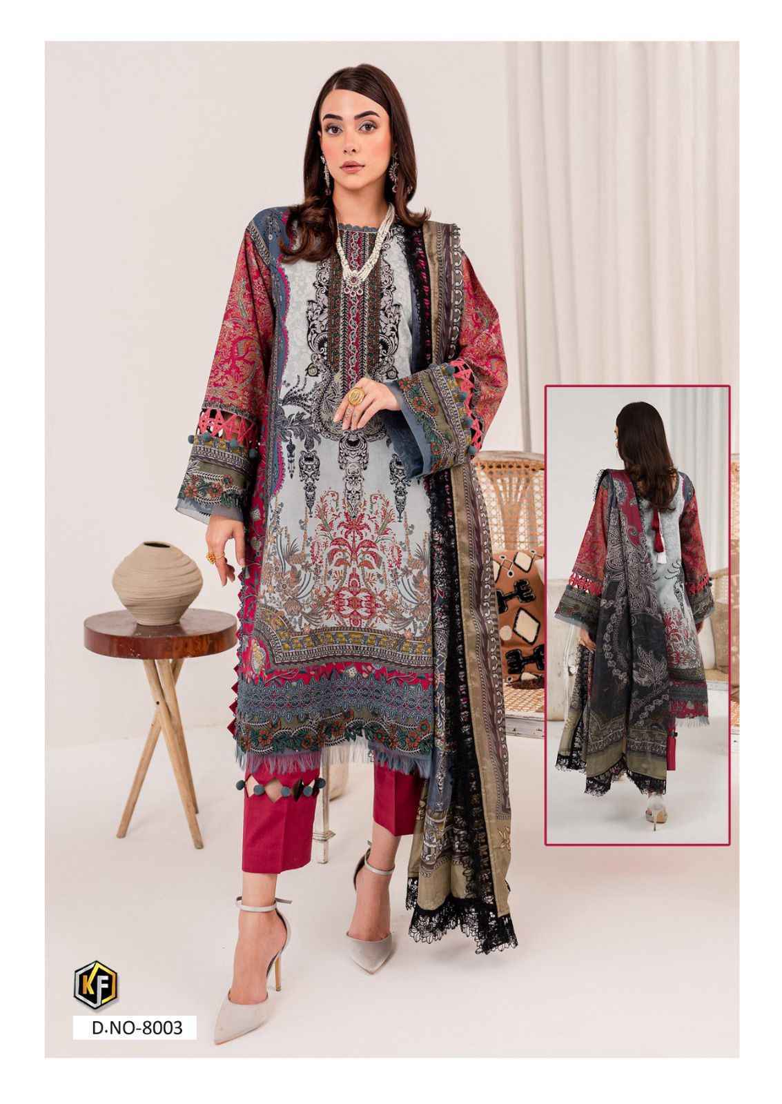 Keval Fab Rangrez Vol 8 Cotton Pakistani Salwar Suit ( 6 pcs Catalogue )