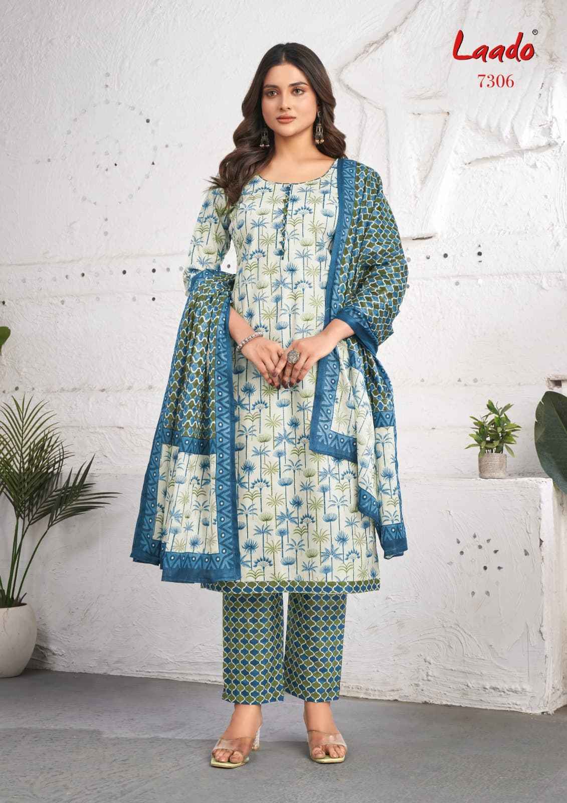 Laado cotton Vol 73 Cotton Dress Material Wholesale Price ( 10 Pcs Catalogue )