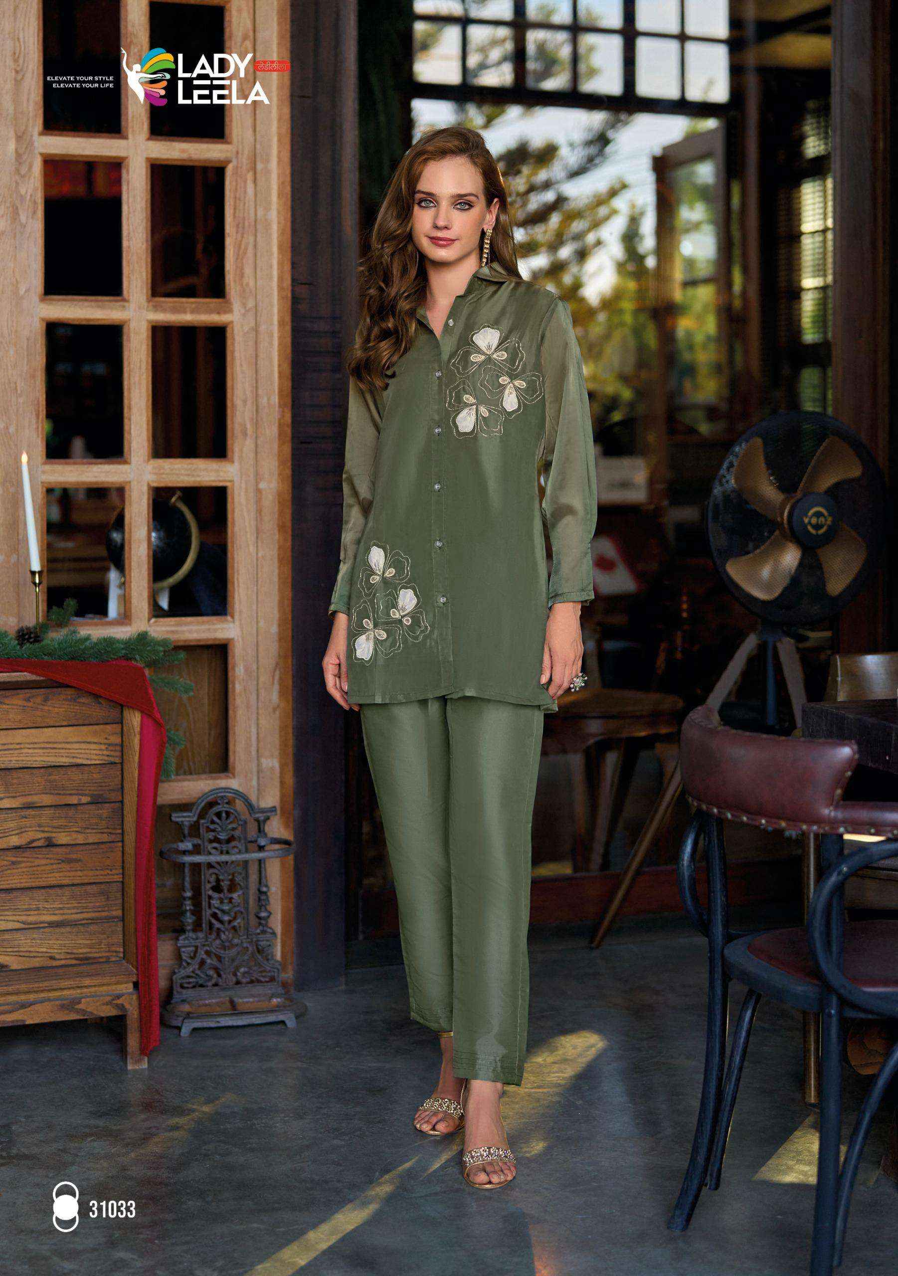 Lady Leela Marbles Vol 6 Wholesale Designer Work Co - Ord Set ( 6 Pcs Catalogue )