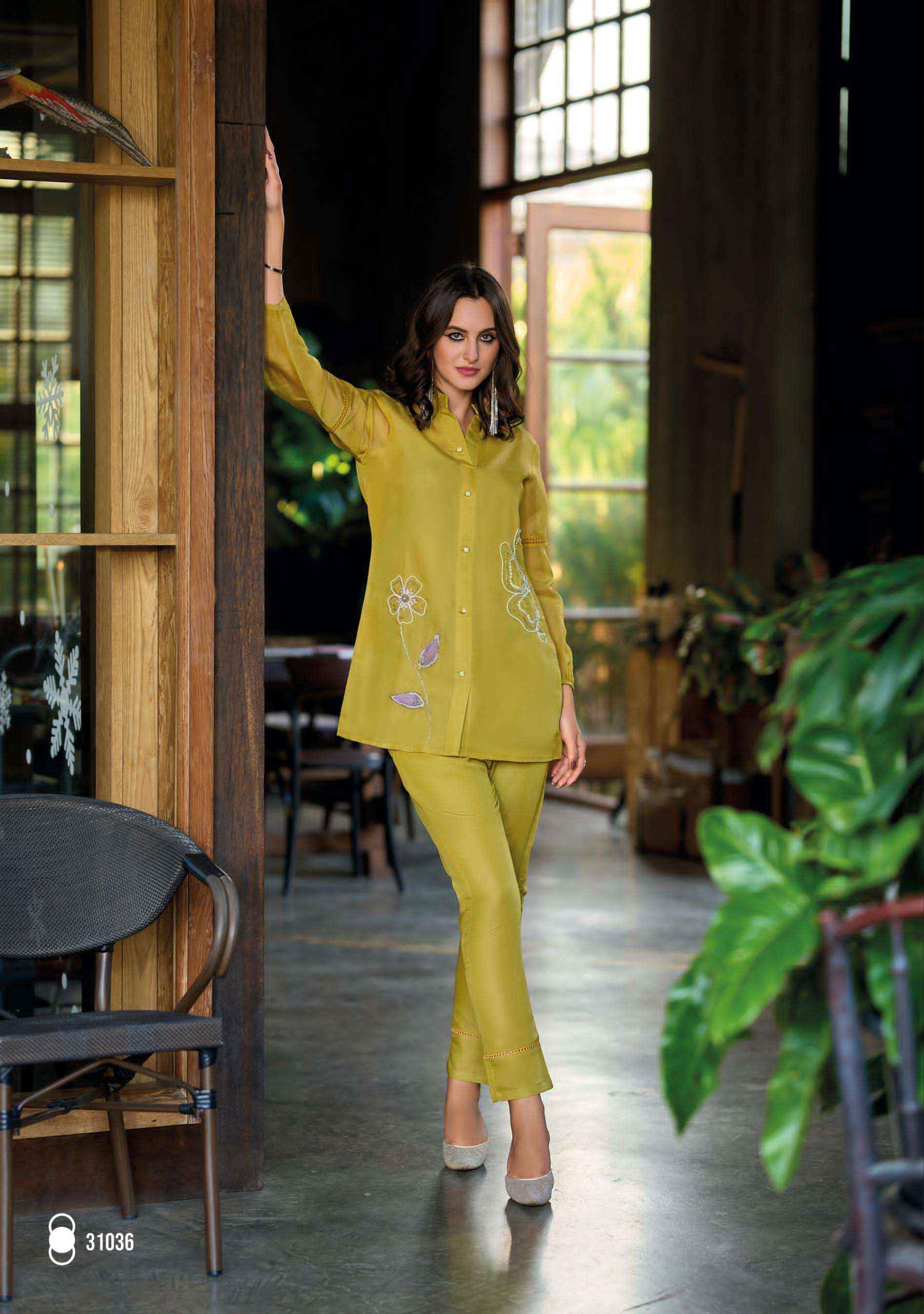 Lady Leela Marbles Vol 6 Wholesale Designer Work Co - Ord Set ( 6 Pcs Catalogue )