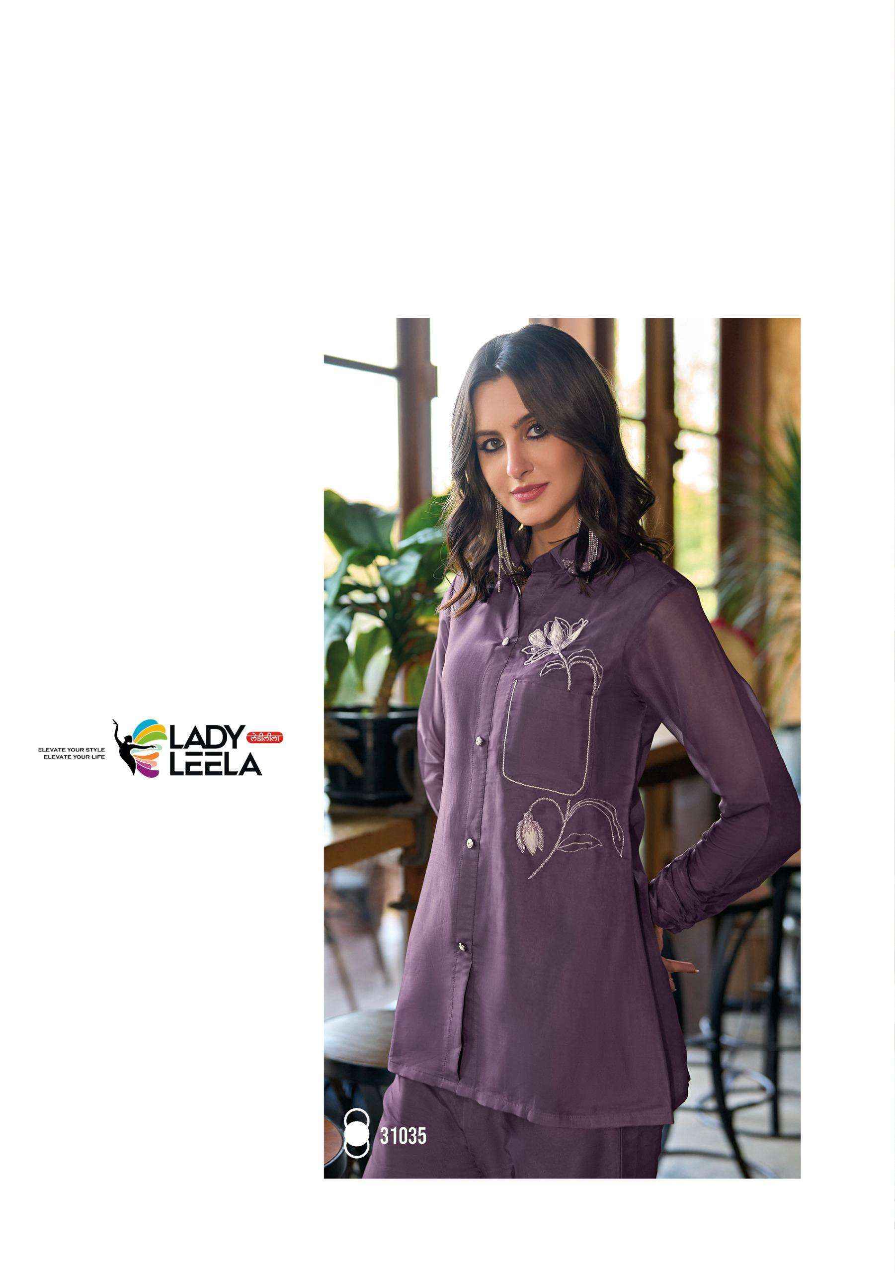 Lady Leela Marbles Vol 6 Wholesale Designer Work Co - Ord Set ( 6 Pcs Catalogue )