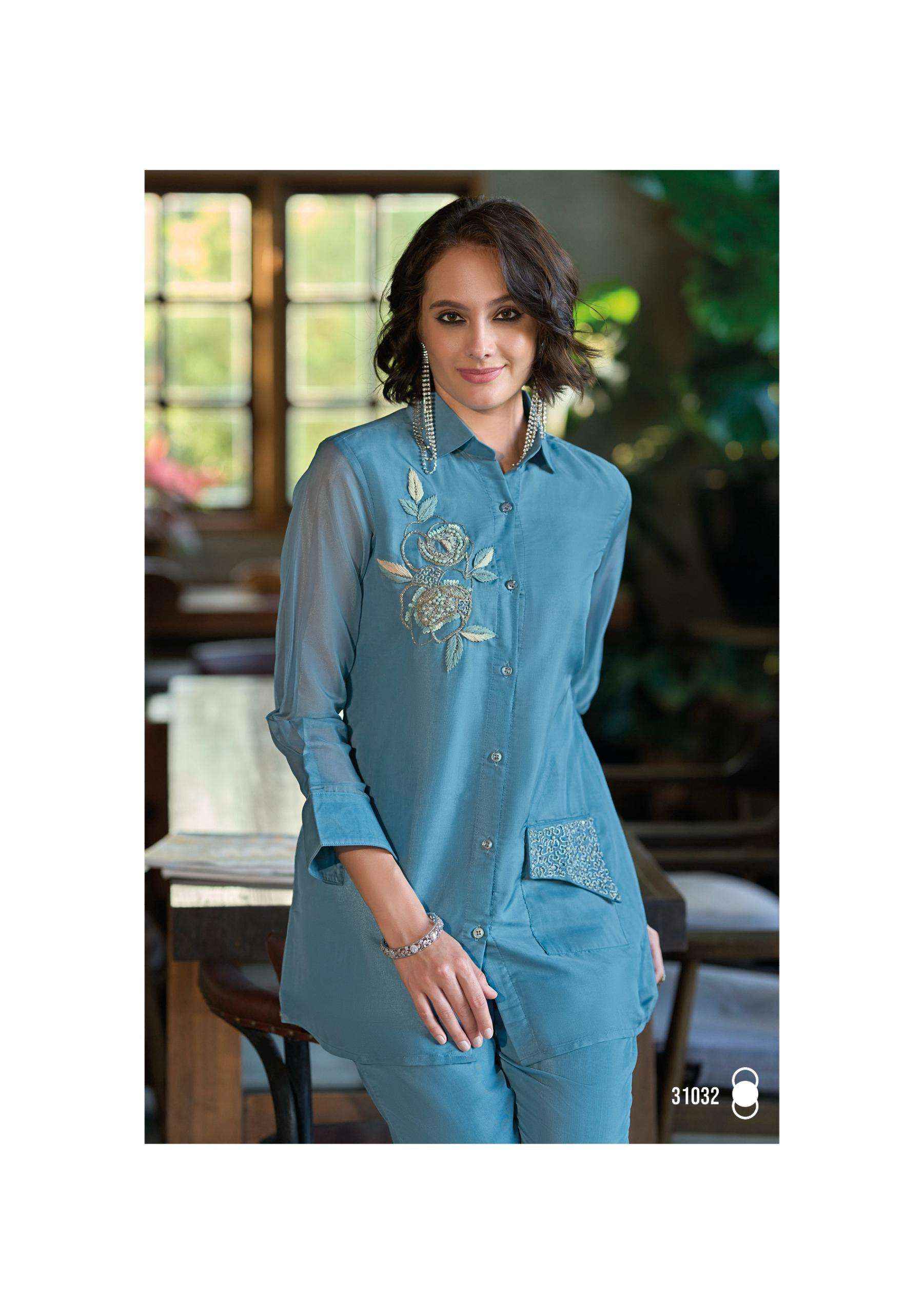 Lady Leela Marbles Vol 6 Wholesale Designer Work Co - Ord Set ( 6 Pcs Catalogue )