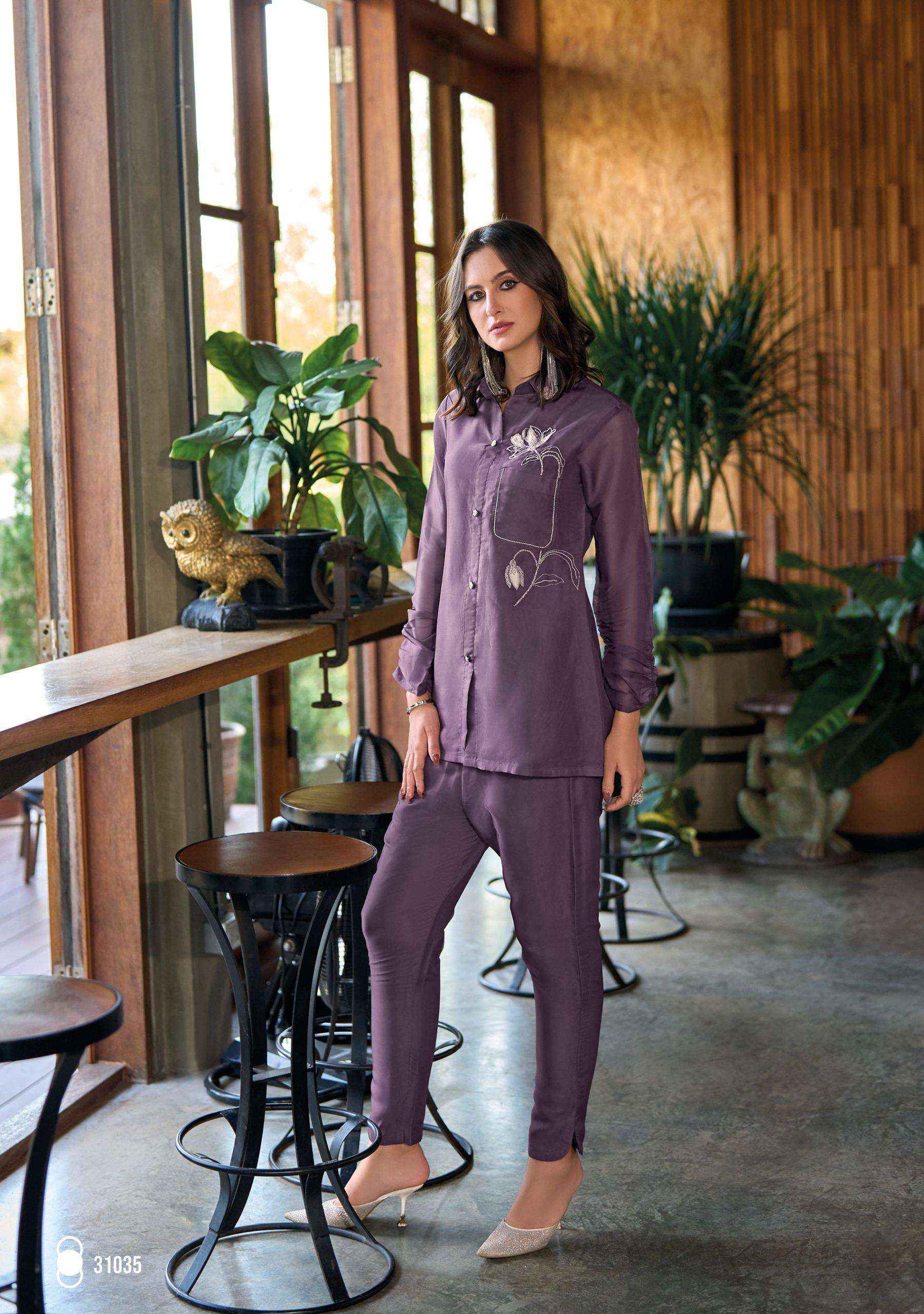Lady Leela Marbles Vol 6 Wholesale Designer Work Co - Ord Set ( 6 Pcs Catalogue )
