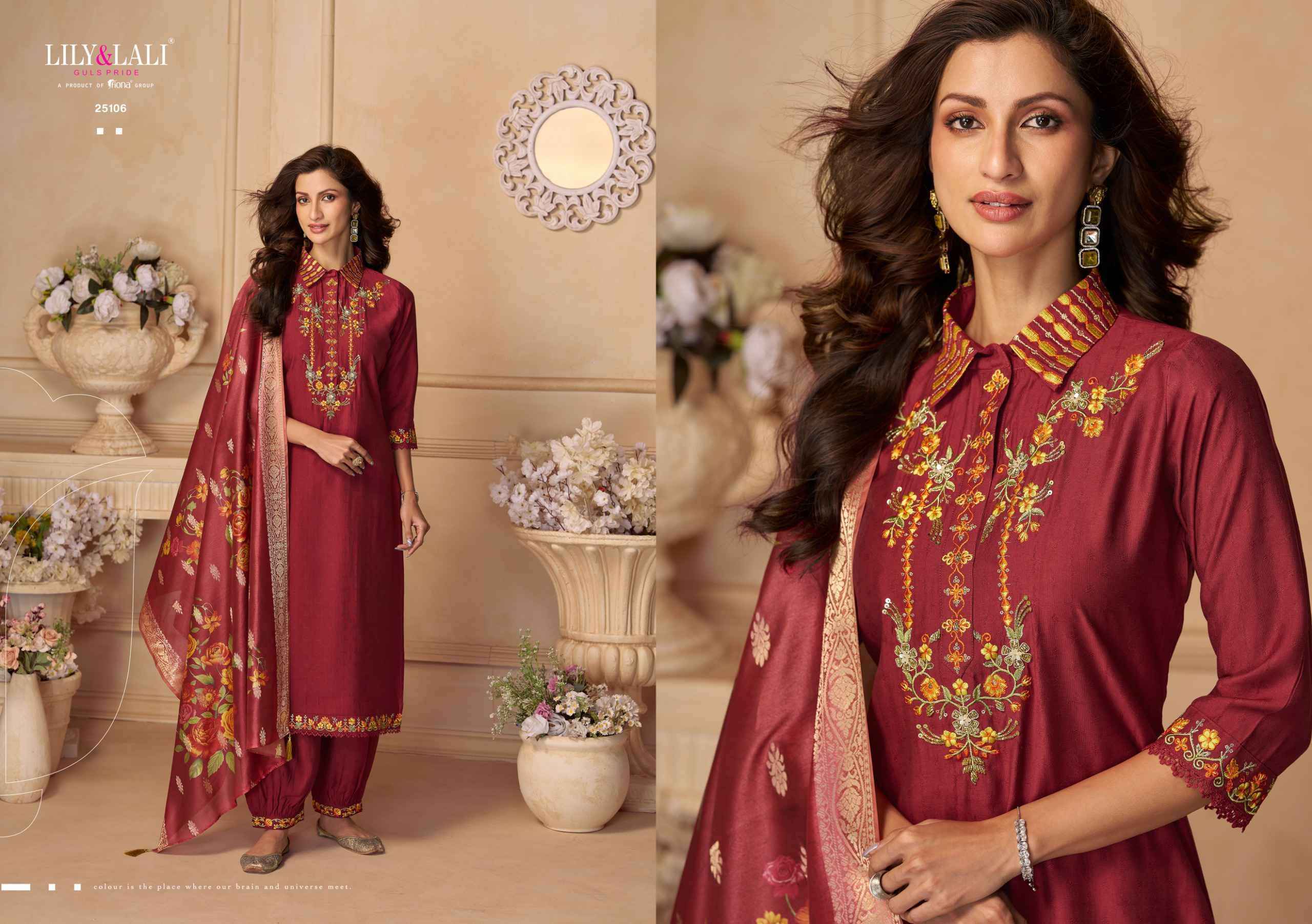 Lily And Lali Khwab Readymade Suits - Wholesale Market Surat  ( 6 Pcs Catalogue )