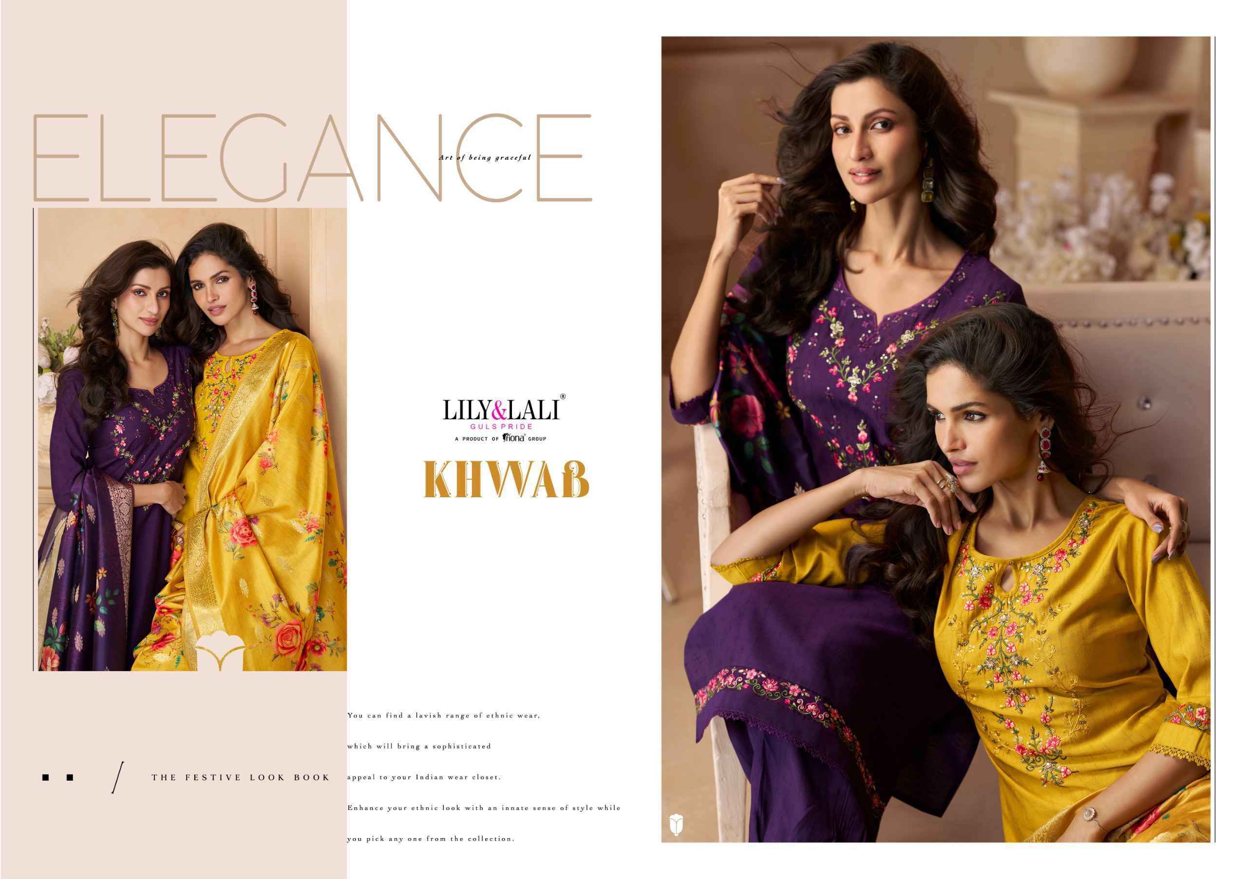 Lily And Lali Khwab Readymade Suits - Wholesale Market Surat  ( 6 Pcs Catalogue )