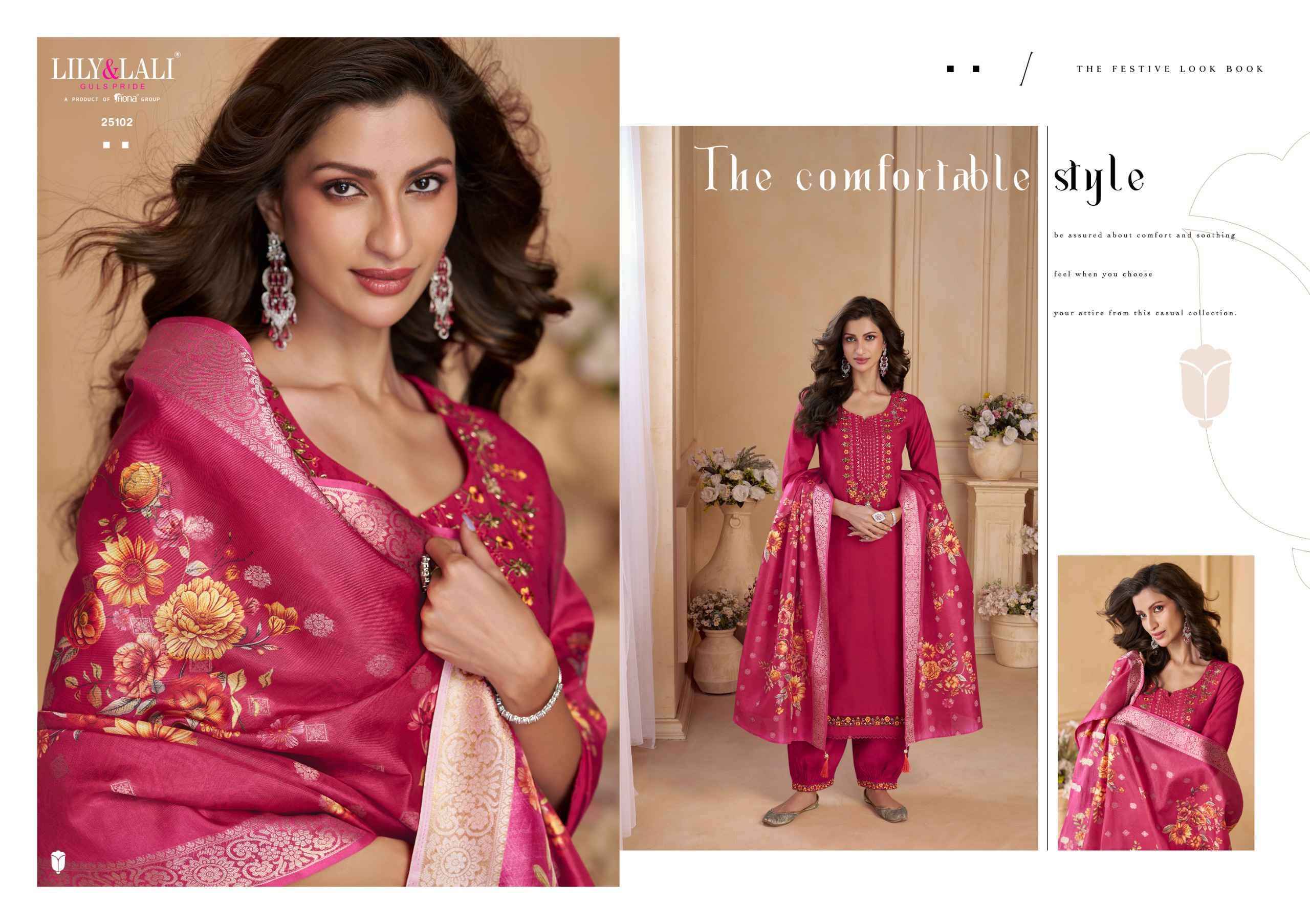 Lily And Lali Khwab Readymade Suits - Wholesale Market Surat  ( 6 Pcs Catalogue )