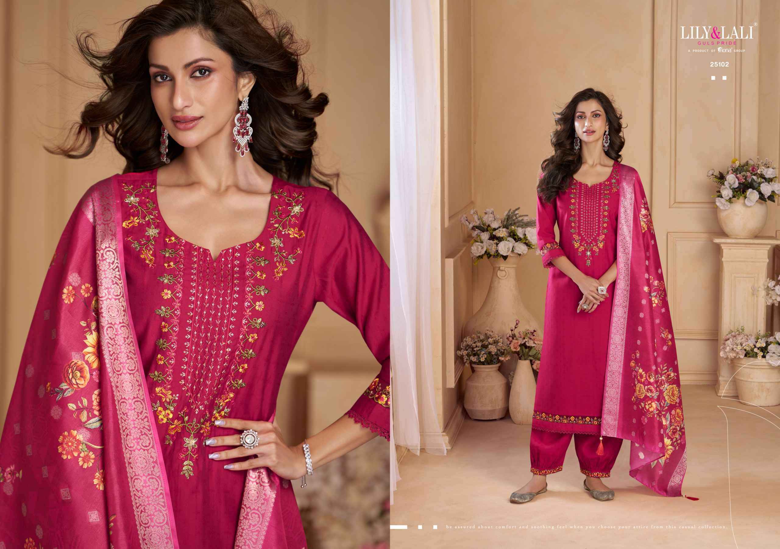 Lily And Lali Khwab Readymade Suits - Wholesale Market Surat  ( 6 Pcs Catalogue )