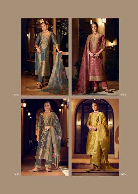 Lily & Lali Faridan Vol 2 Banarasi Silk Kurti Set Wholesale Price ( 6 Pcs Catalog )