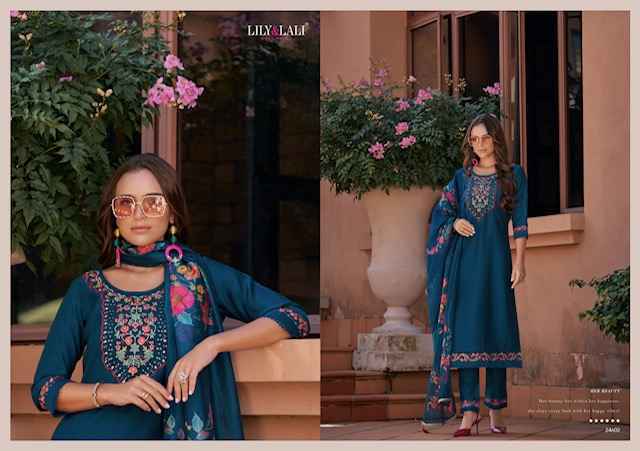 Lily & Lali Srivalli Vol 2 Viscouse Kurti Combo ( 6 pcs Catalogue )