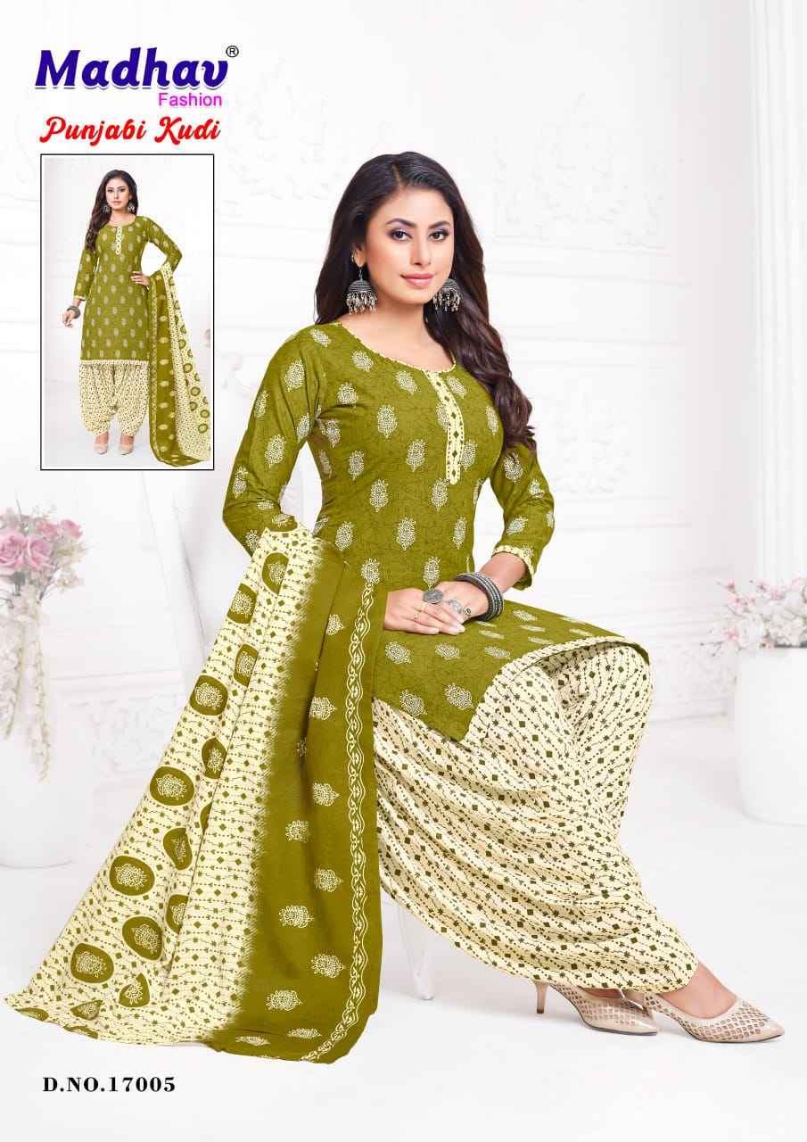 Madhav Panjabi Kudi Vol 17 Wholesale Salwar Suits ( 10 Pcs Catalogue )
