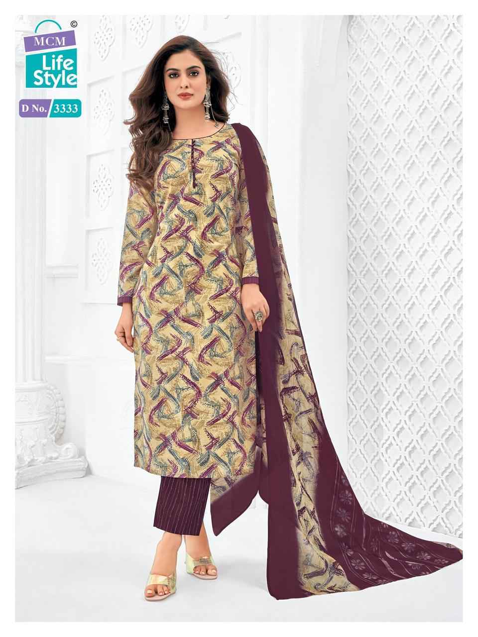 MCM Lifestyle Priyalaxmi Vol 33 Cotton Salwar Kameez wholesale Price ( 20 Pcs Catalog )