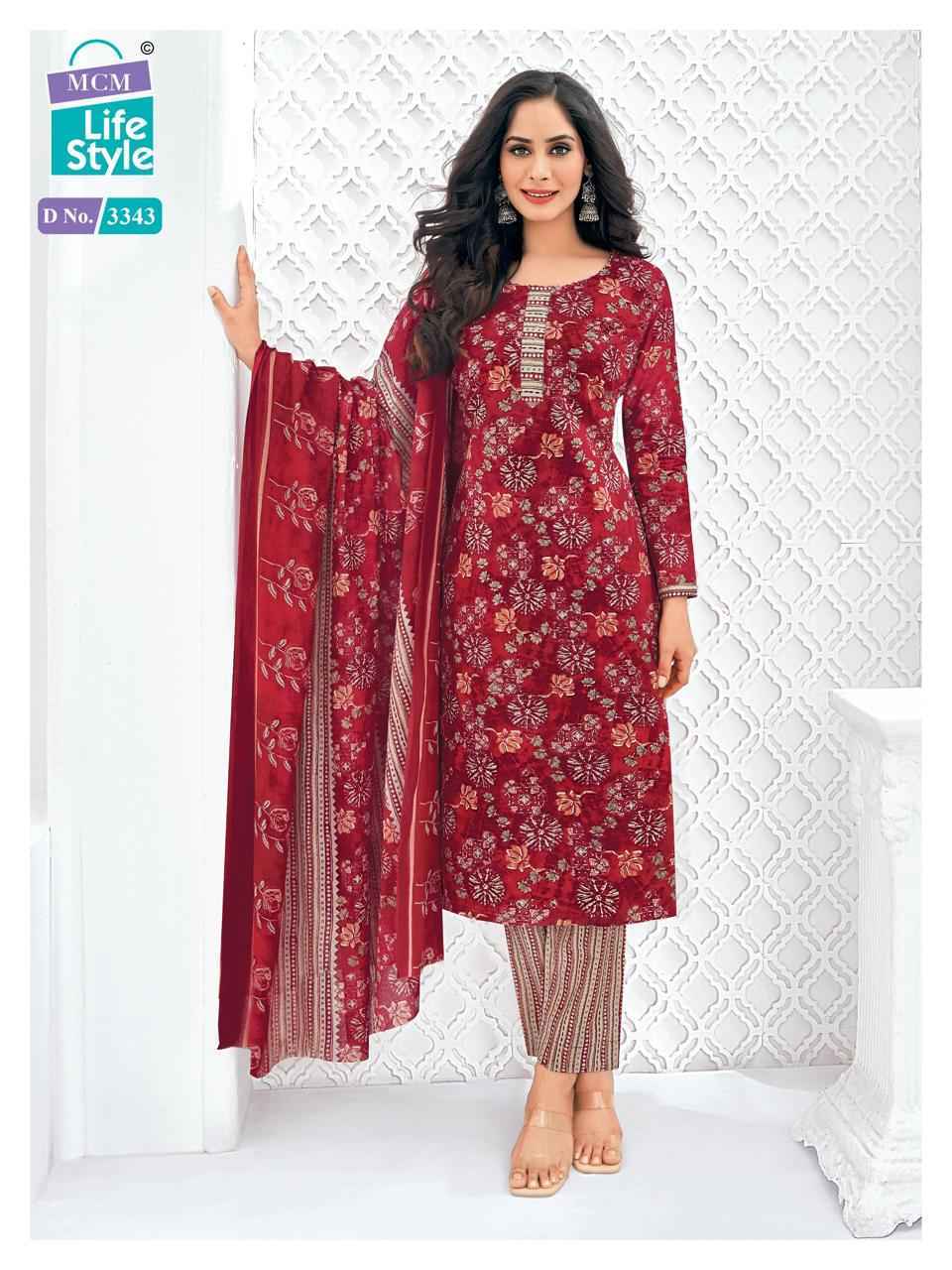 MCM Lifestyle Priyalaxmi Vol 33 Cotton Salwar Kameez wholesale Price ( 20 Pcs Catalog )