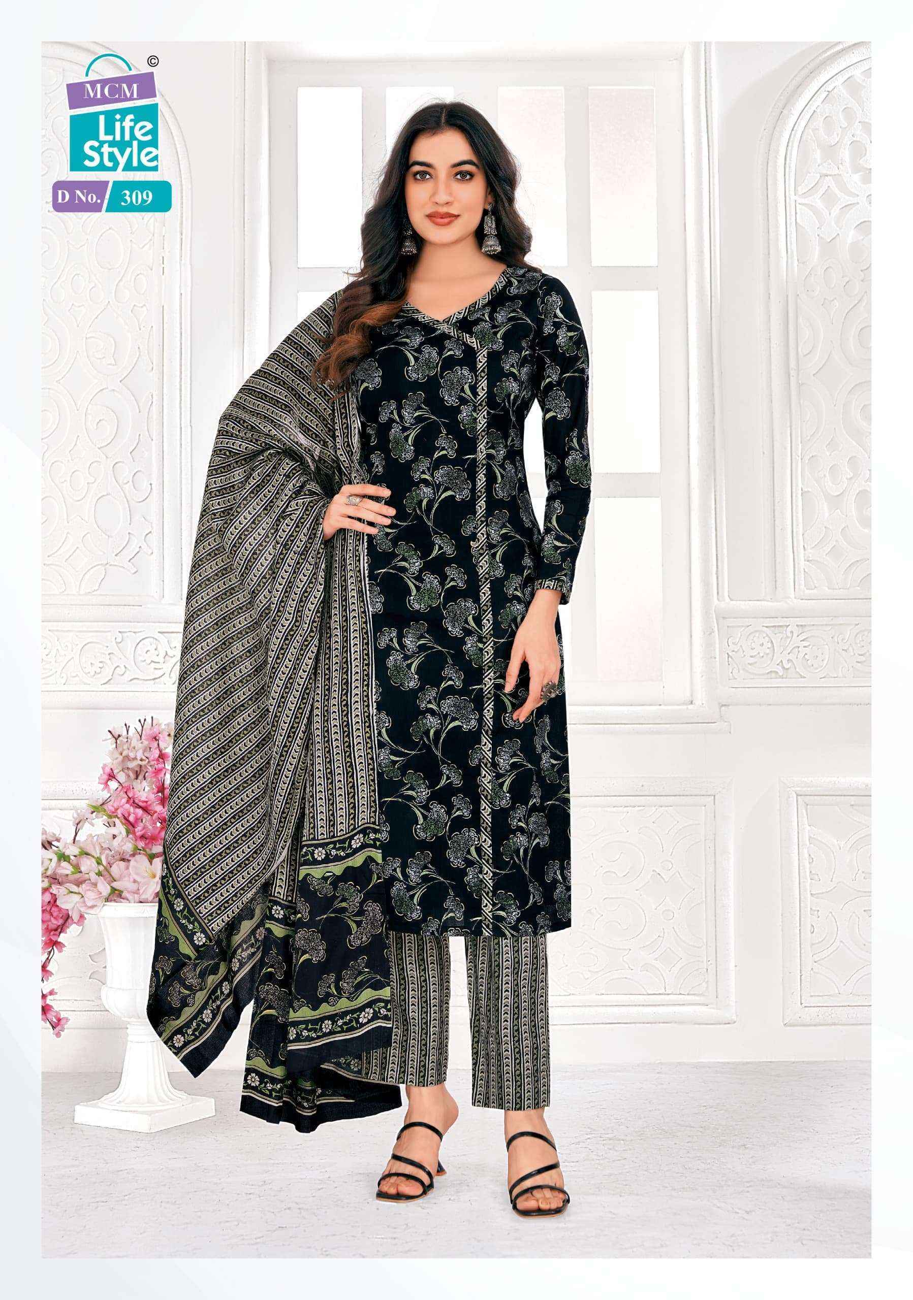 MCM Lifestyle Saanvi Salwar Kameez New Catalog Wholesale Price ( 10 pcs Catalogue )
