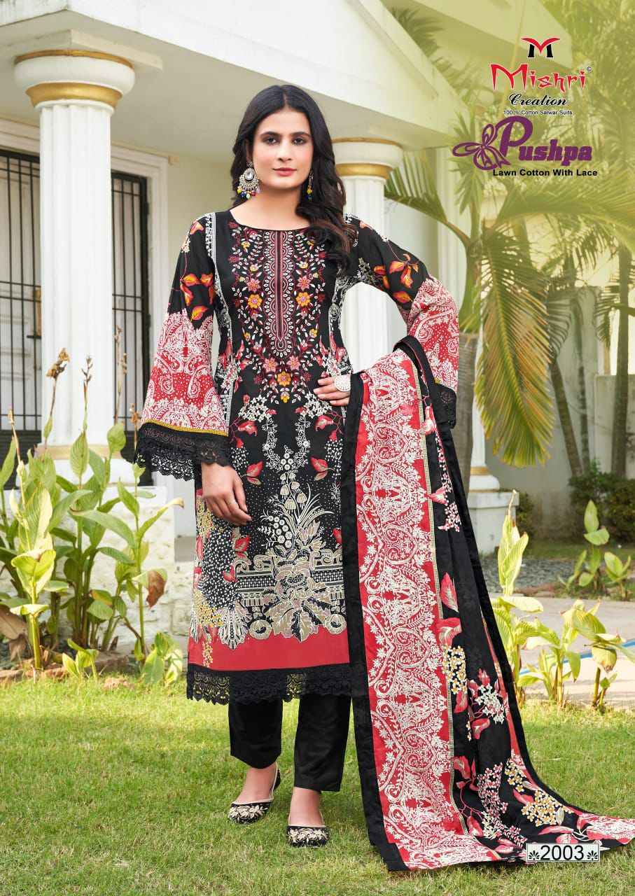 Mishri Creation Pushpa Vol 2 Cotton Salwar Kameez Wholesale Price ( 6 Pcs Catalog )